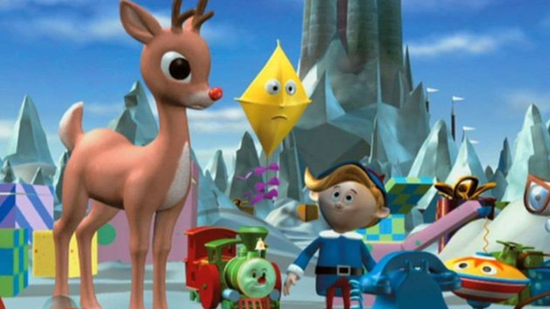 Rudolph the Red-Nosed Reindeer & the Island of Misfit Toys background