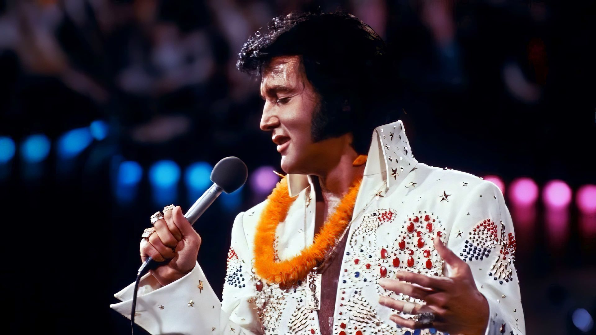 Elvis: Aloha from Hawaii - Rehearsal Concert background