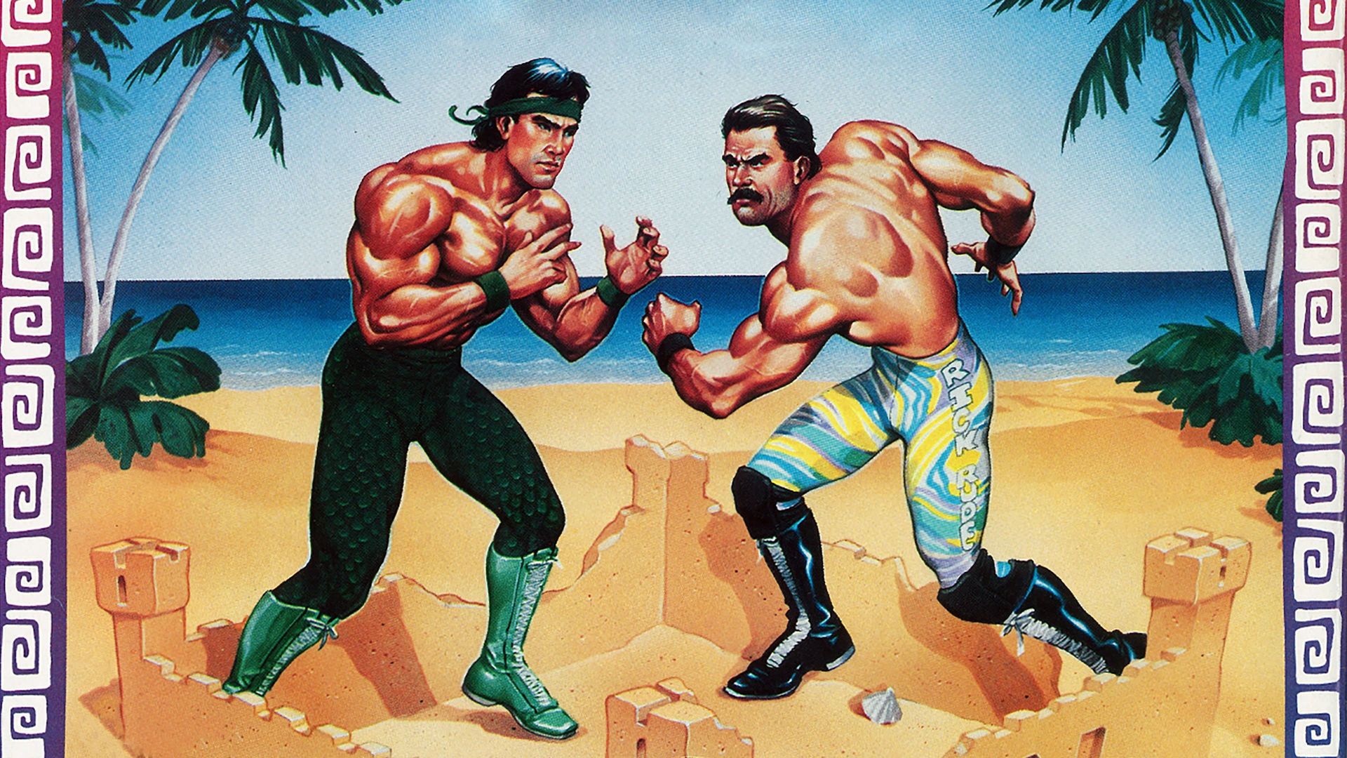 WCW Beach Blast background