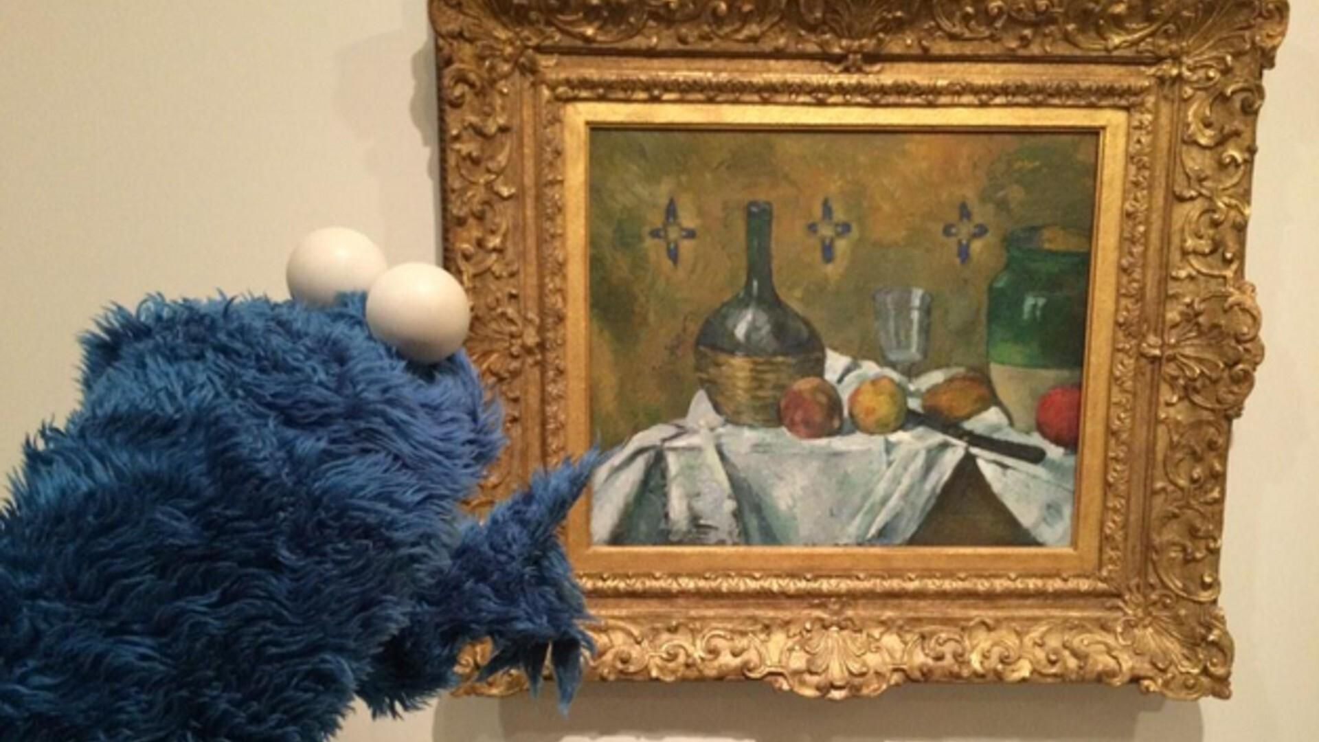 Don't Eat the Pictures: Sesame Street at the Metropolitan Museum of Art background