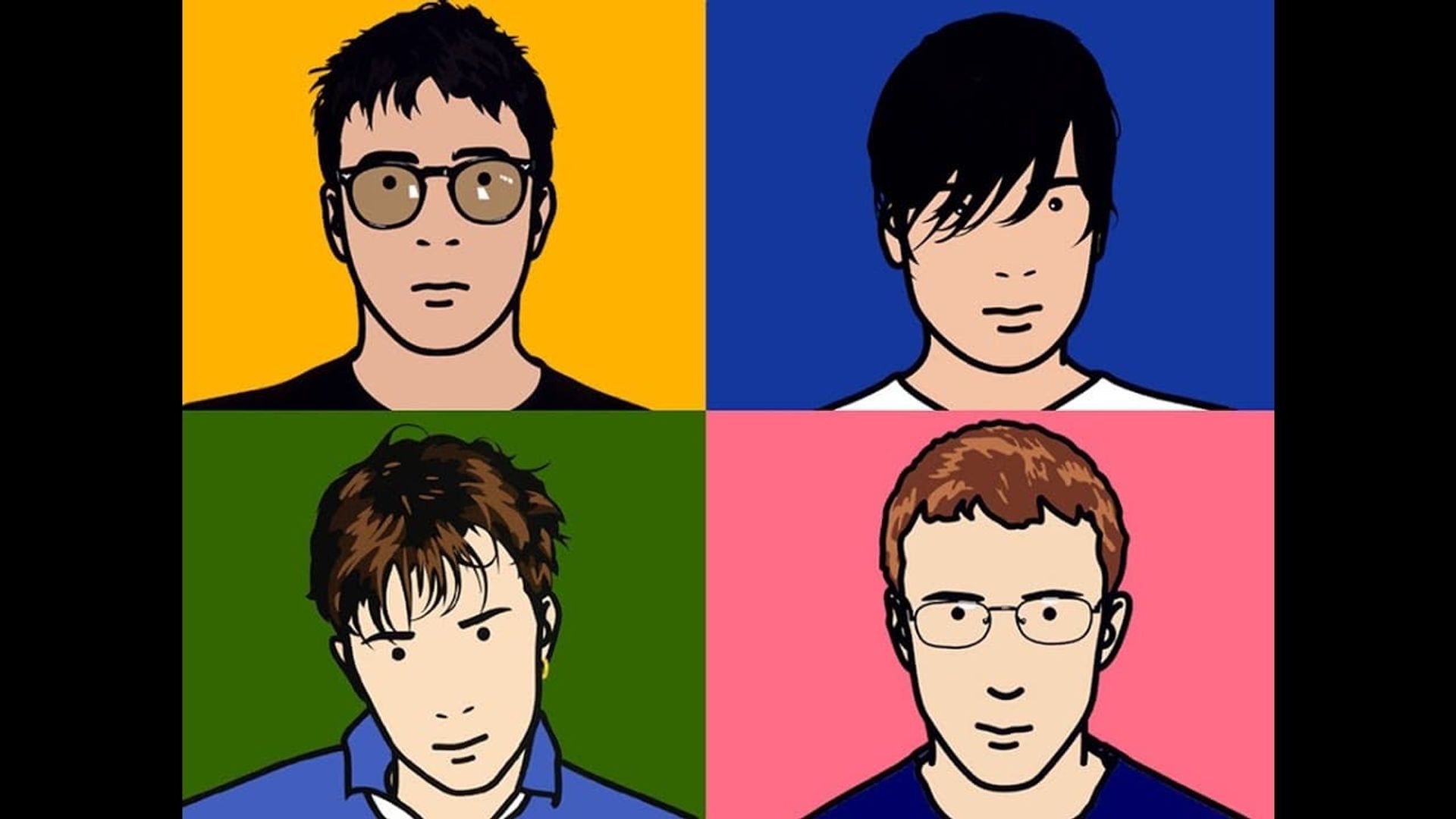 The Best of Blur background