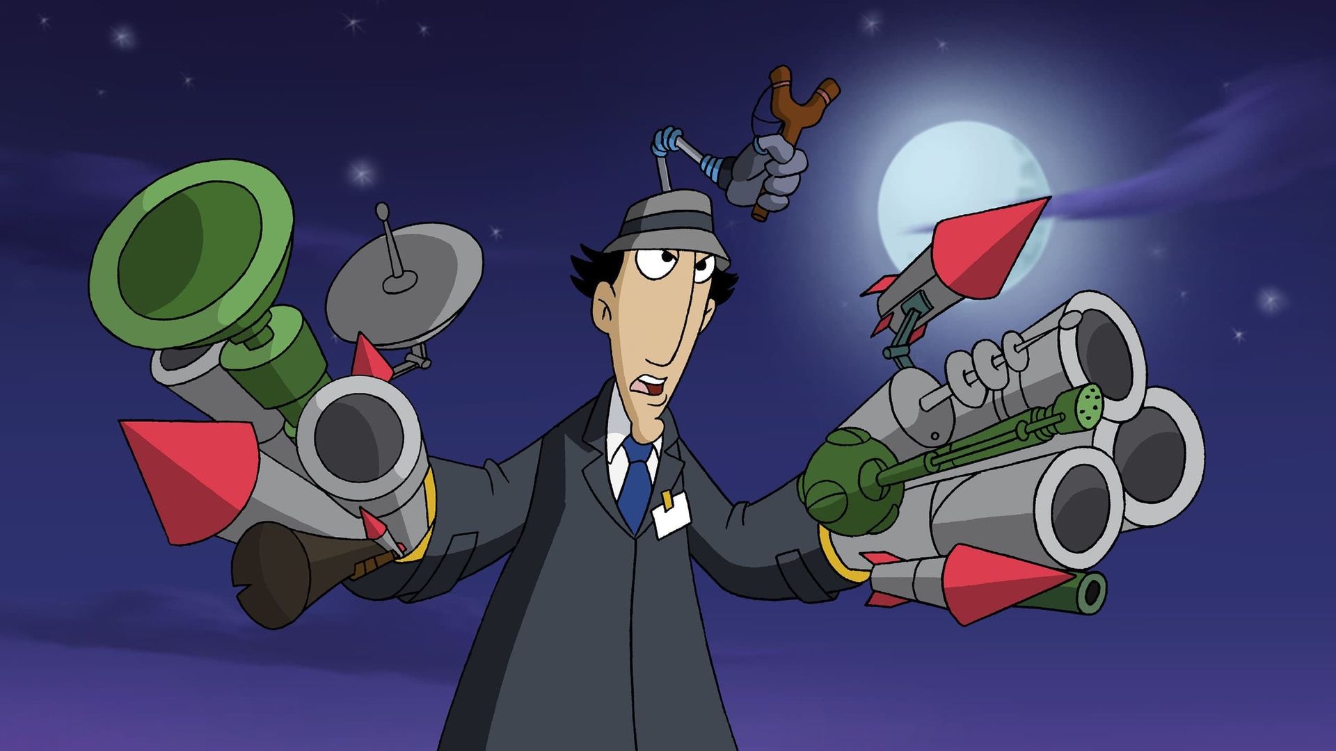 Inspector Gadget's Last Case: Claw's Revenge background