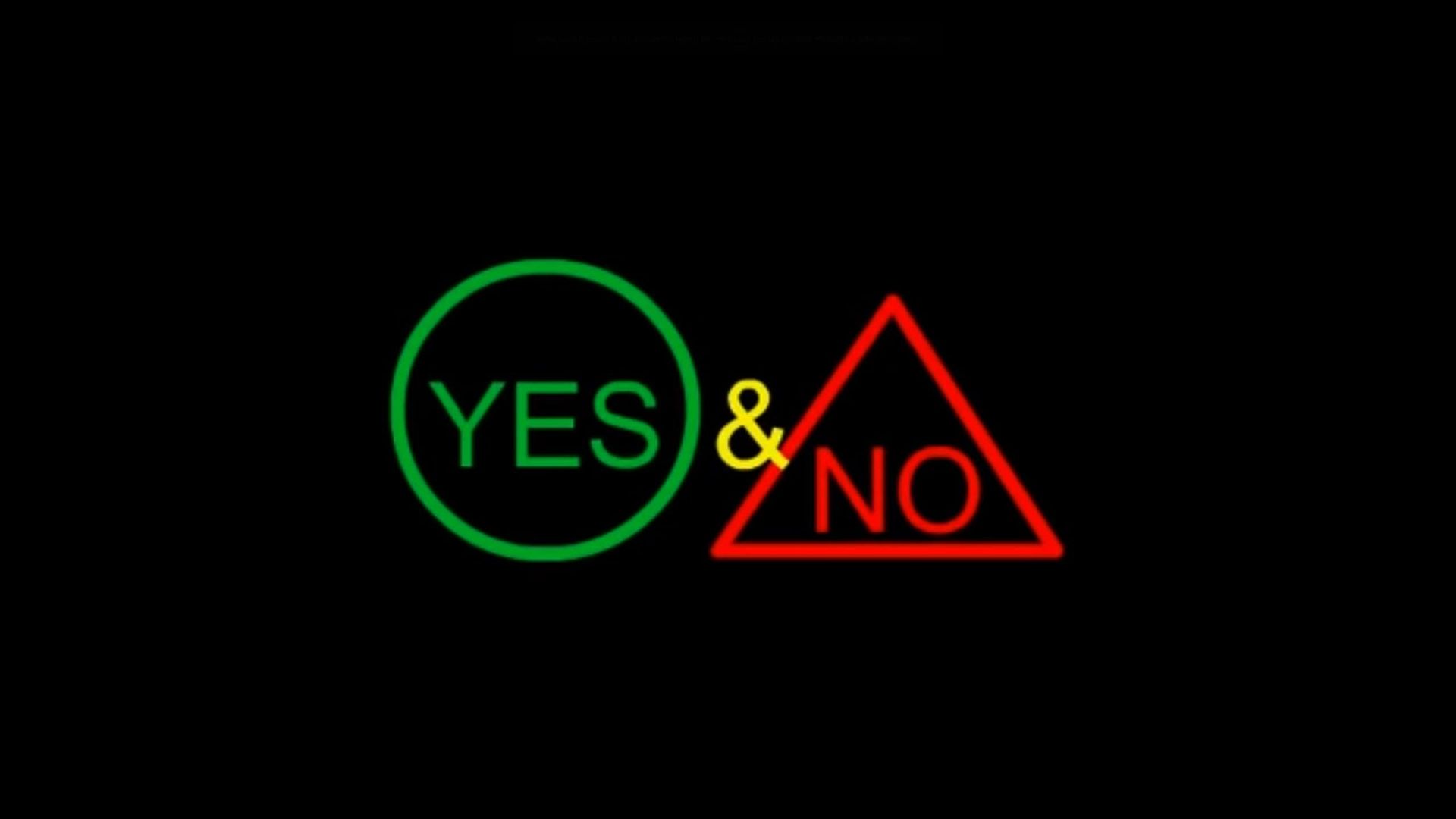 Yes & No: A Dyseducational Road Movie background