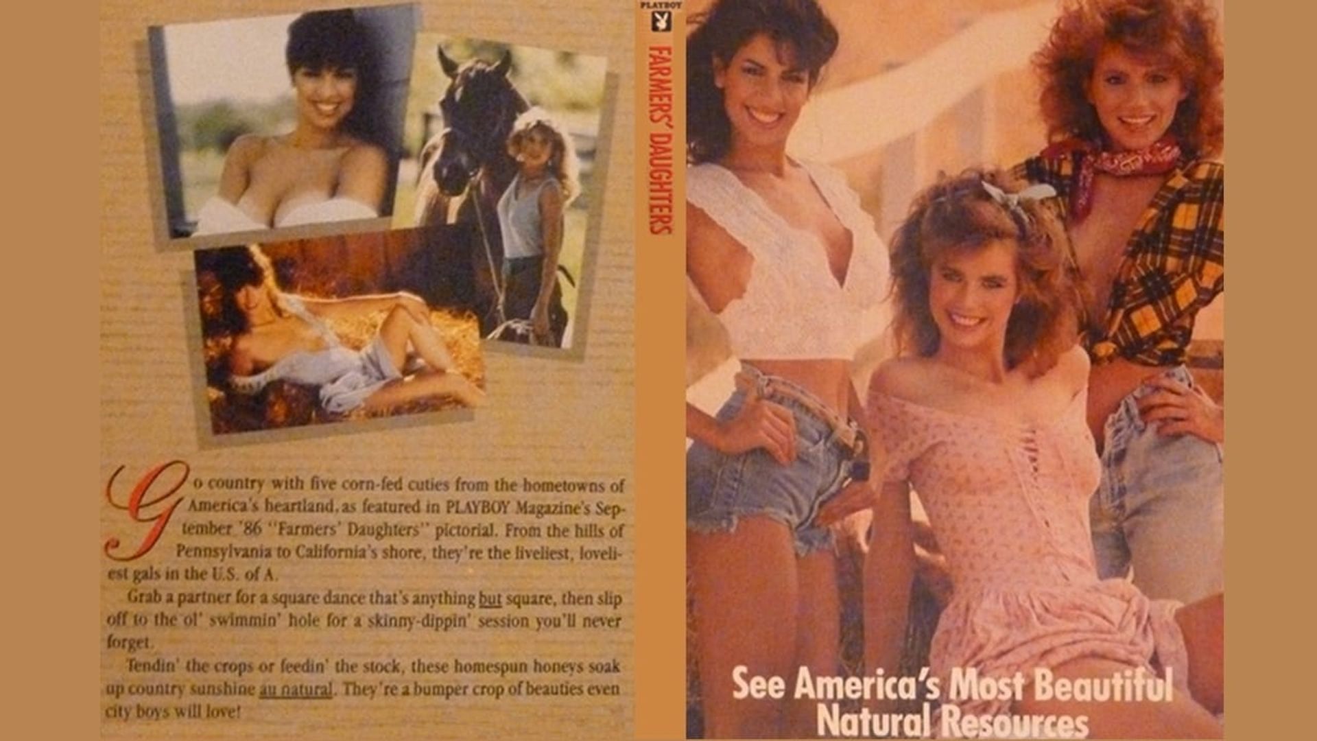 Playboy: Farmer's Daughters background