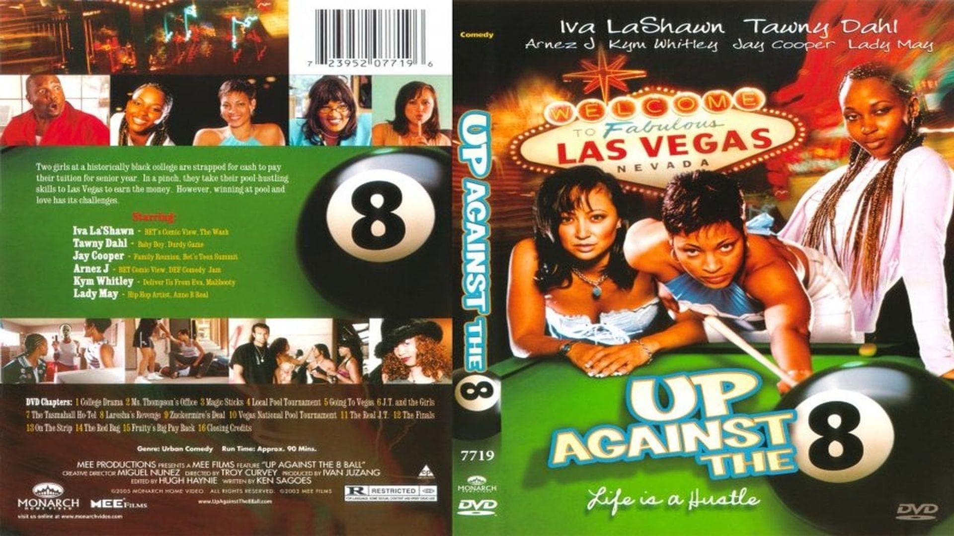 Up Against the 8 Ball background