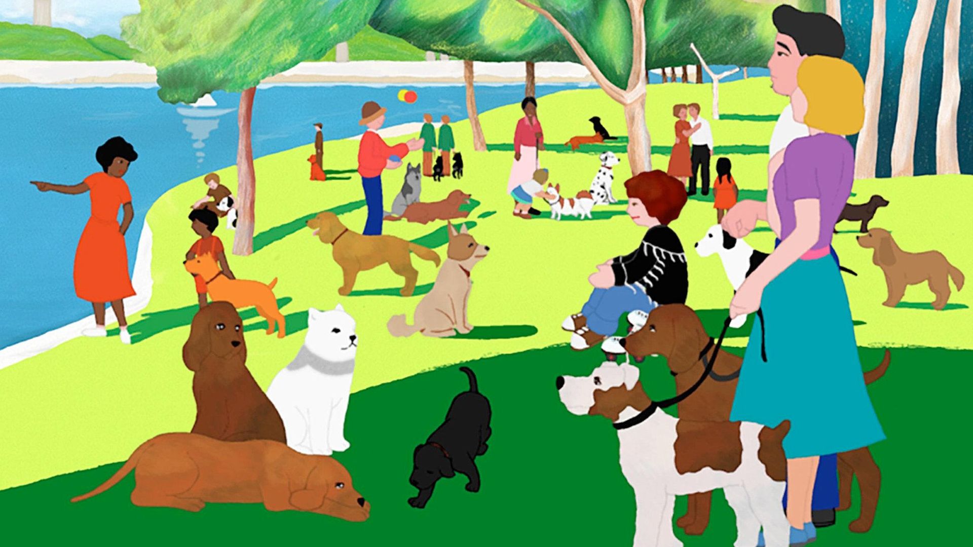 I Want a Dog background