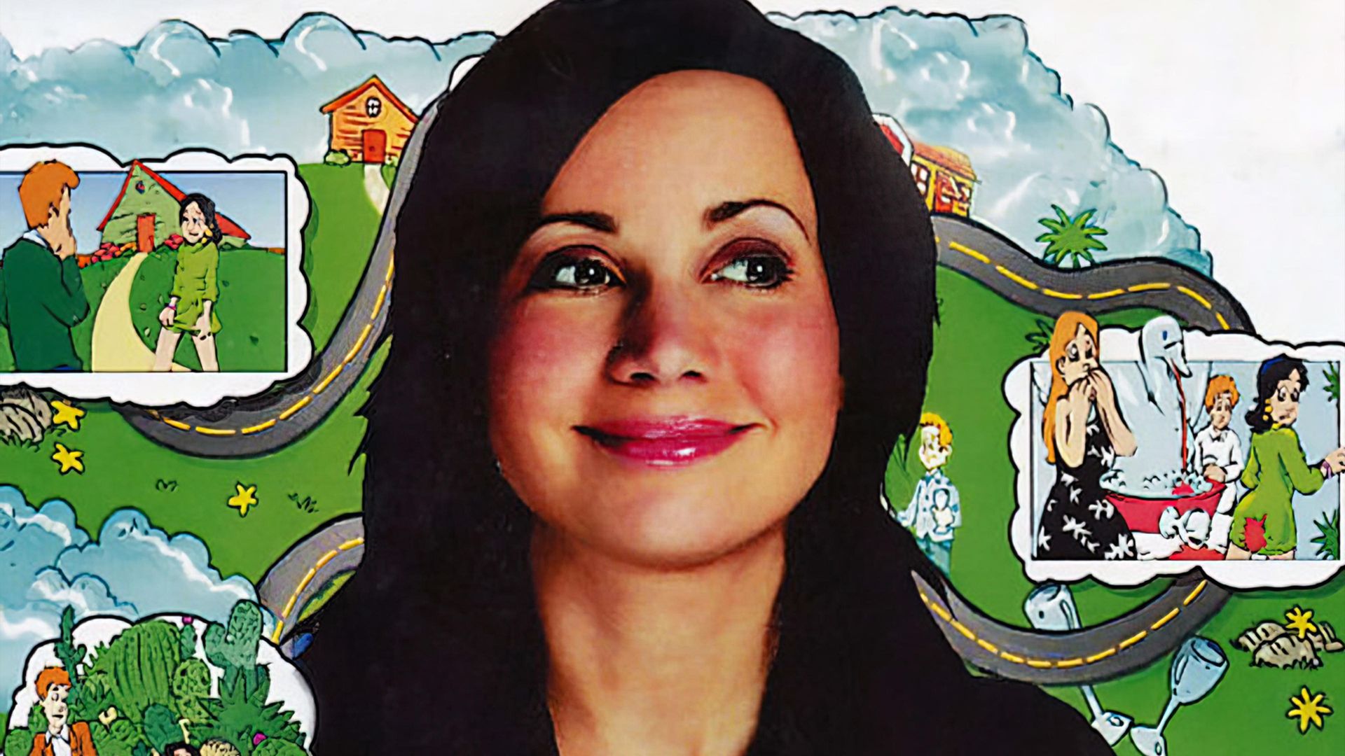 Nadine in Date Land background