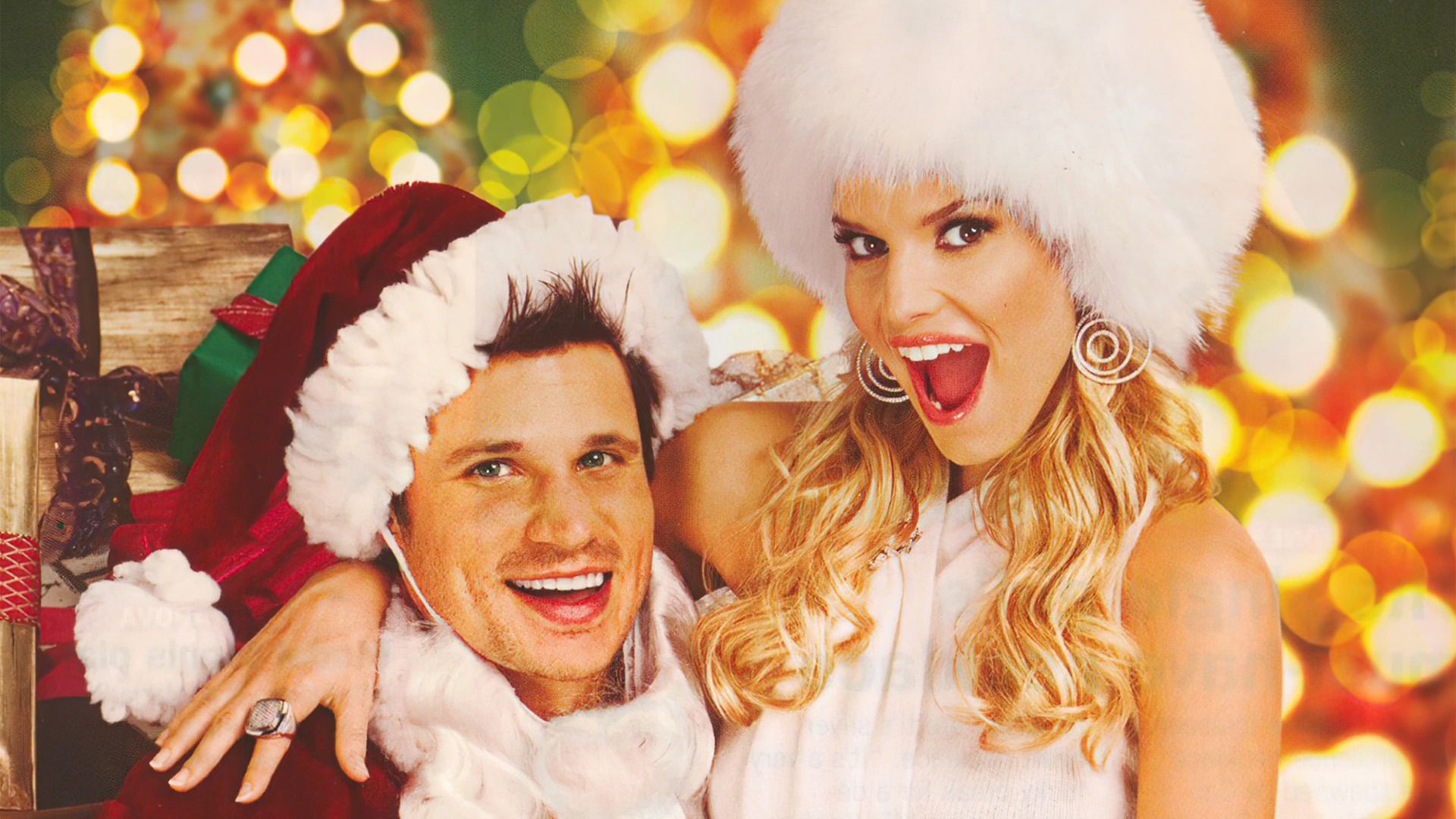 Nick & Jessica's Family Christmas background