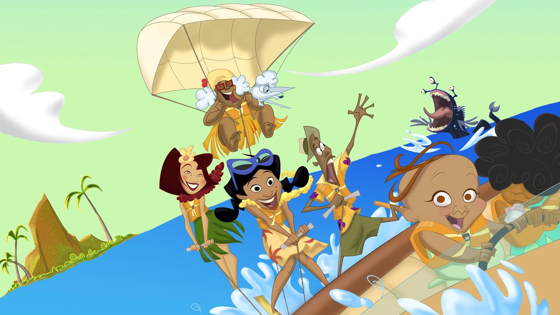The Proud Family Movie background