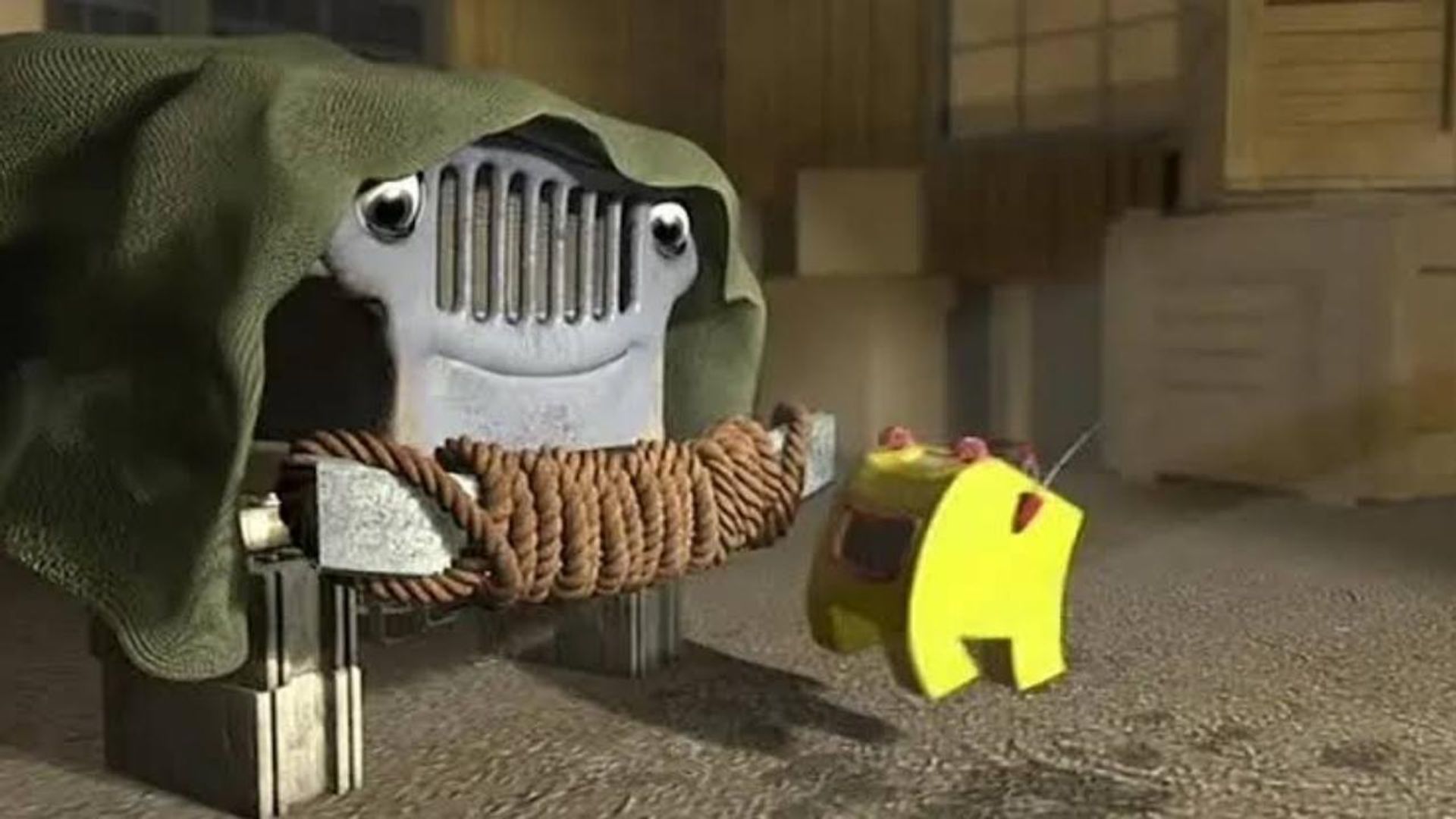 Tugger: The Jeep 4x4 Who Wanted to Fly background