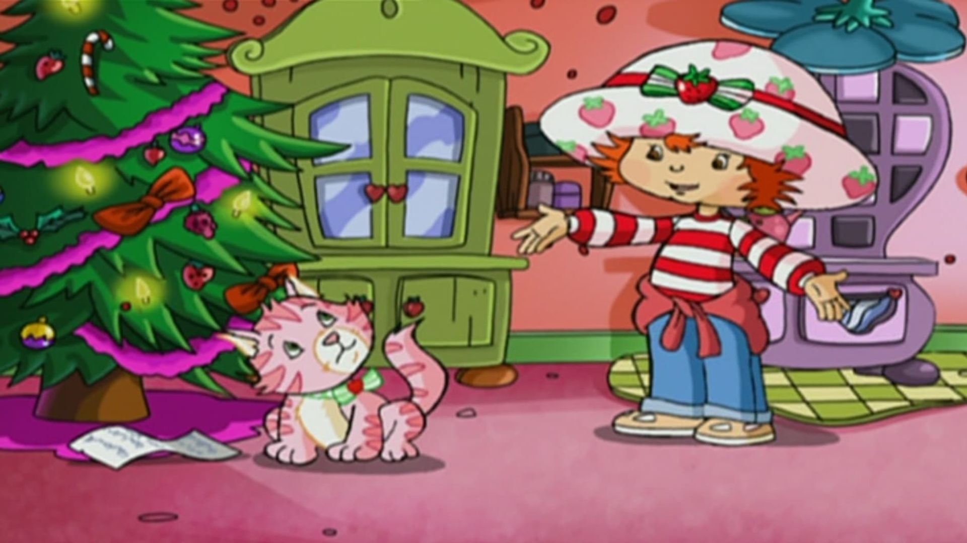 Strawberry Shortcake background