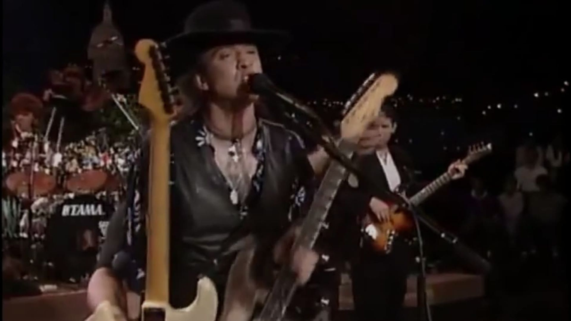 Stevie Ray Vaughan and Double Trouble: One Night in Texas... background