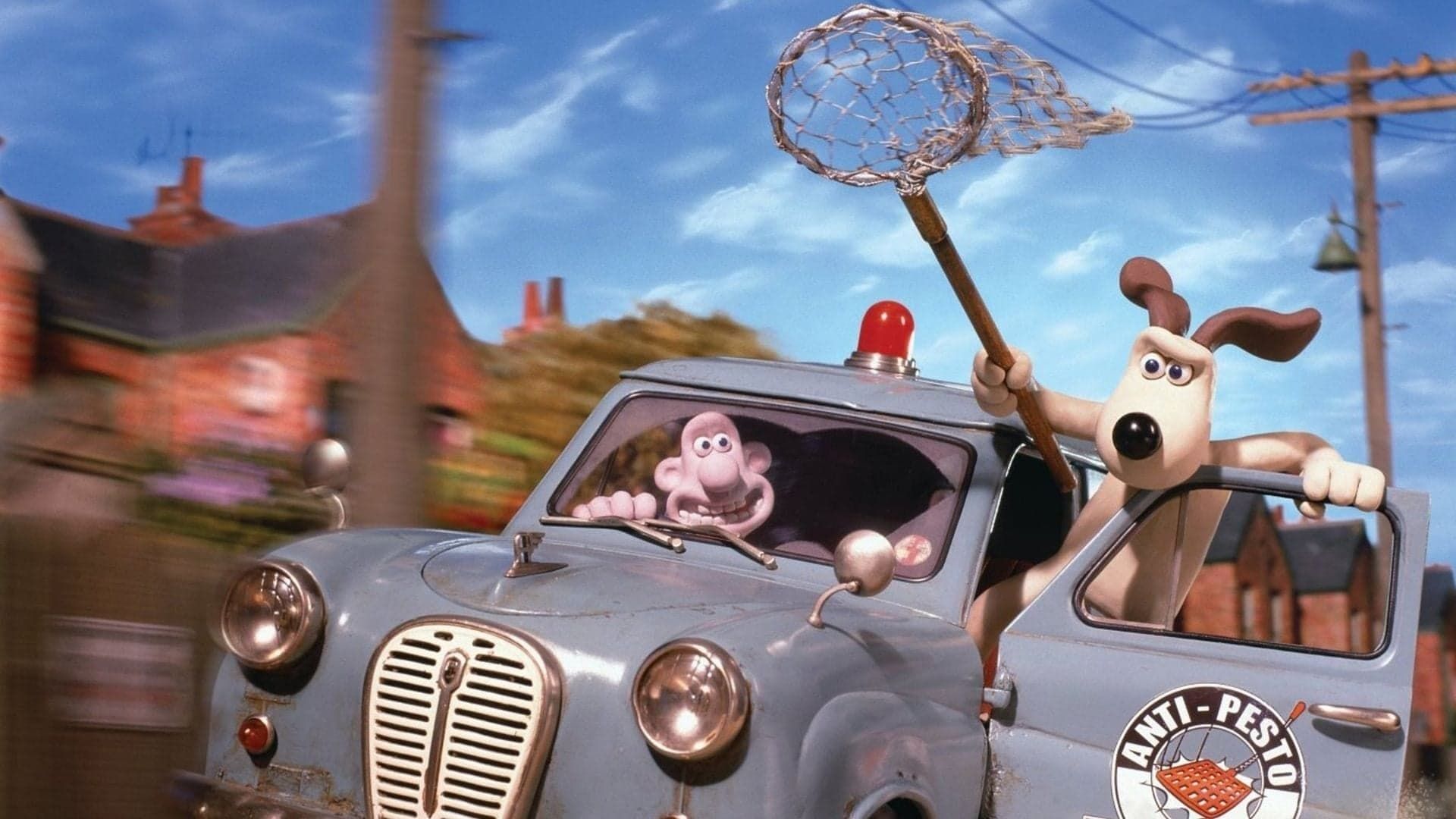 'Wallace and Gromit: The Curse of the Were-Rabbit': On the Set - Part 1 background