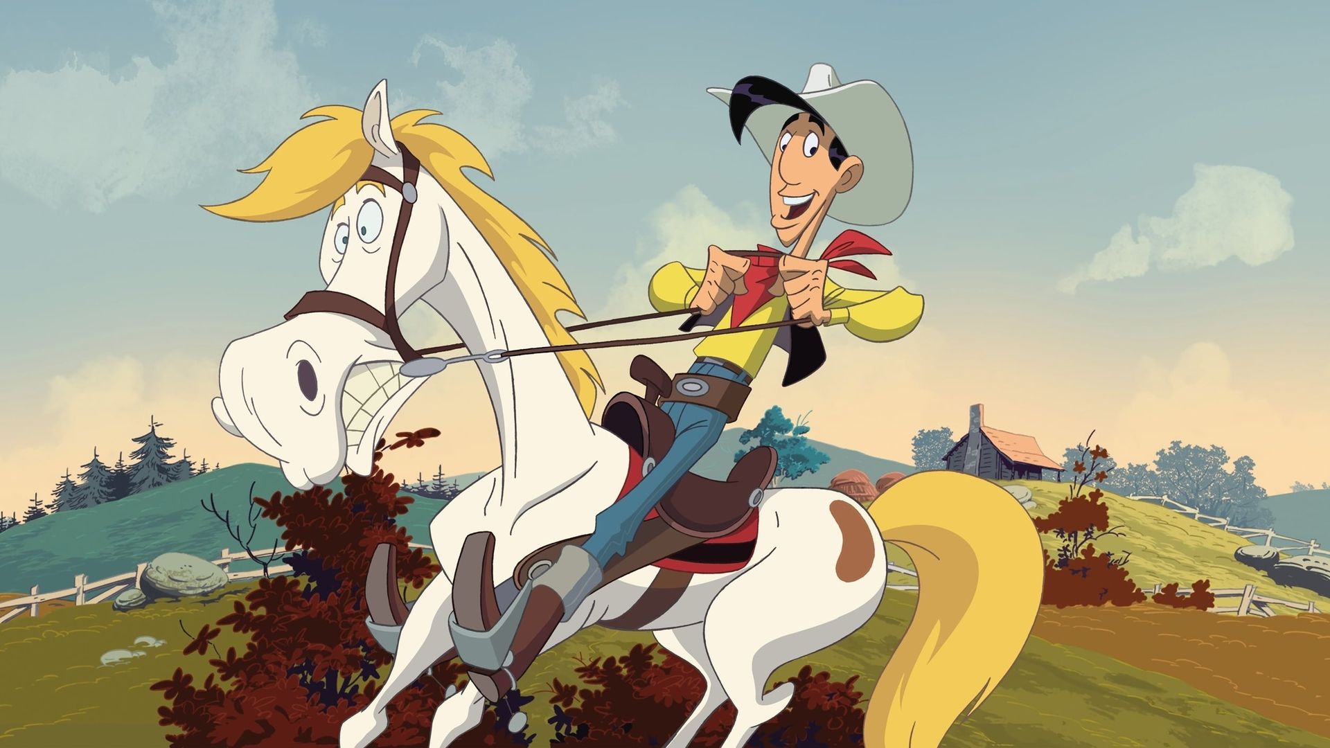 Go West: A Lucky Luke Adventure background