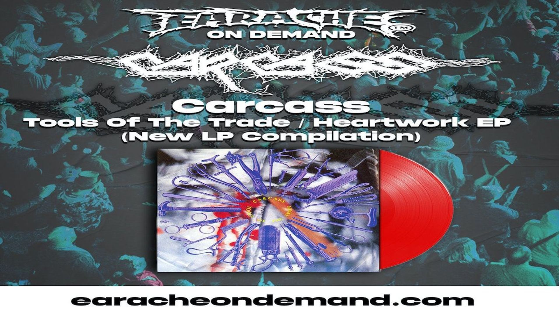 Carcass: Wake Up and Smell the Carcass background