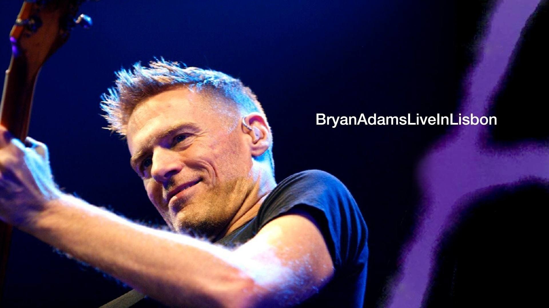 Bryan Adams: Live in Lisbon background