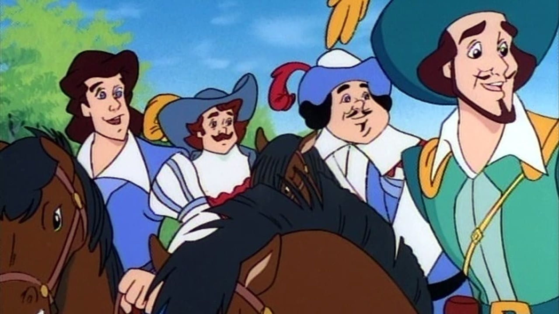 Los tres mosqueteros background