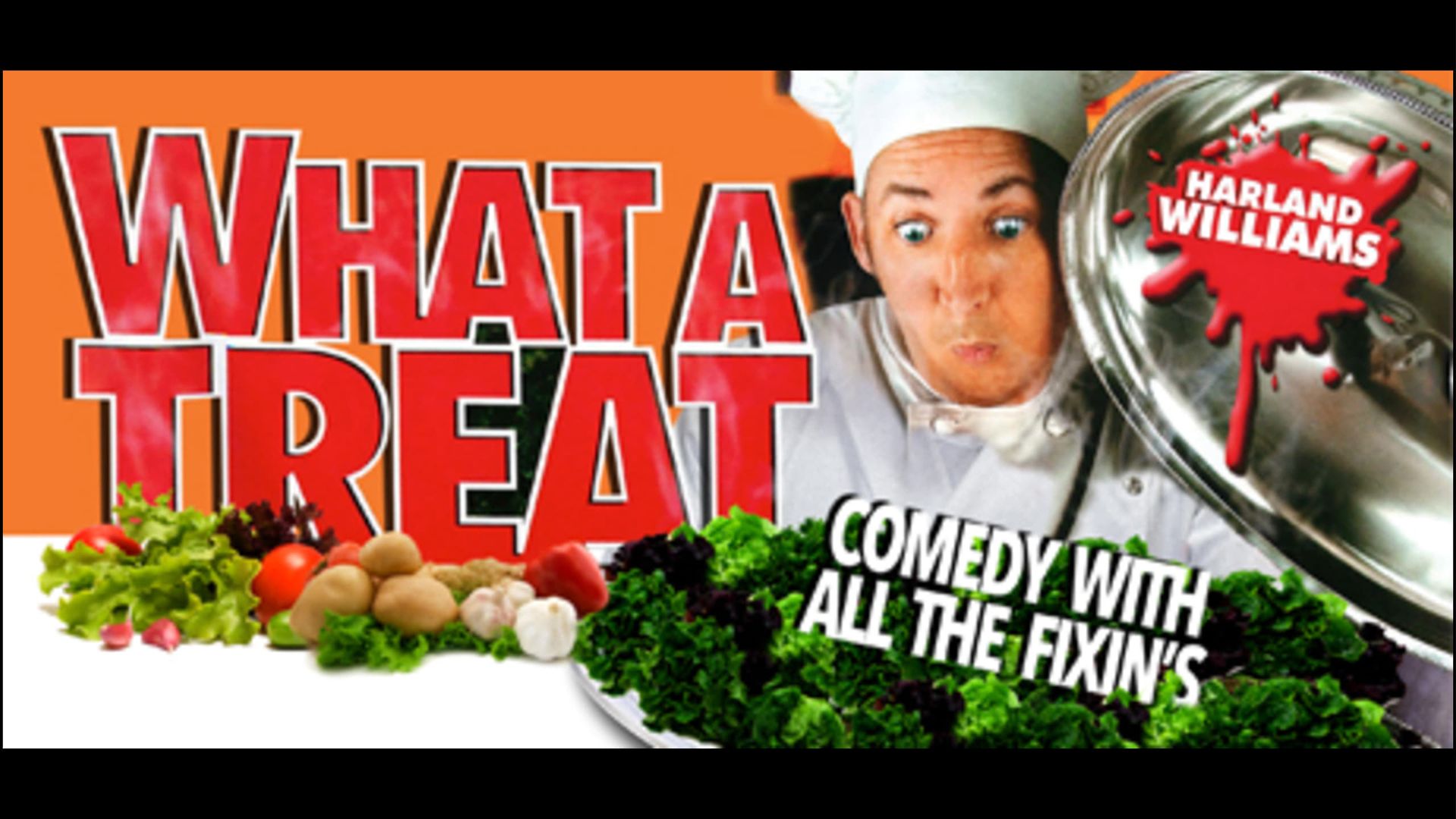 Harland Williams: What a Treat background