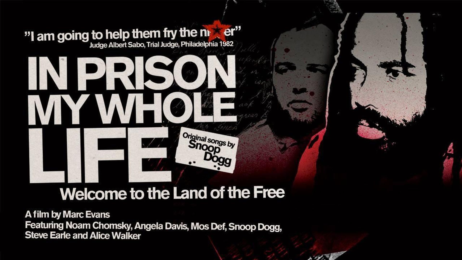 In Prison My Whole Life background