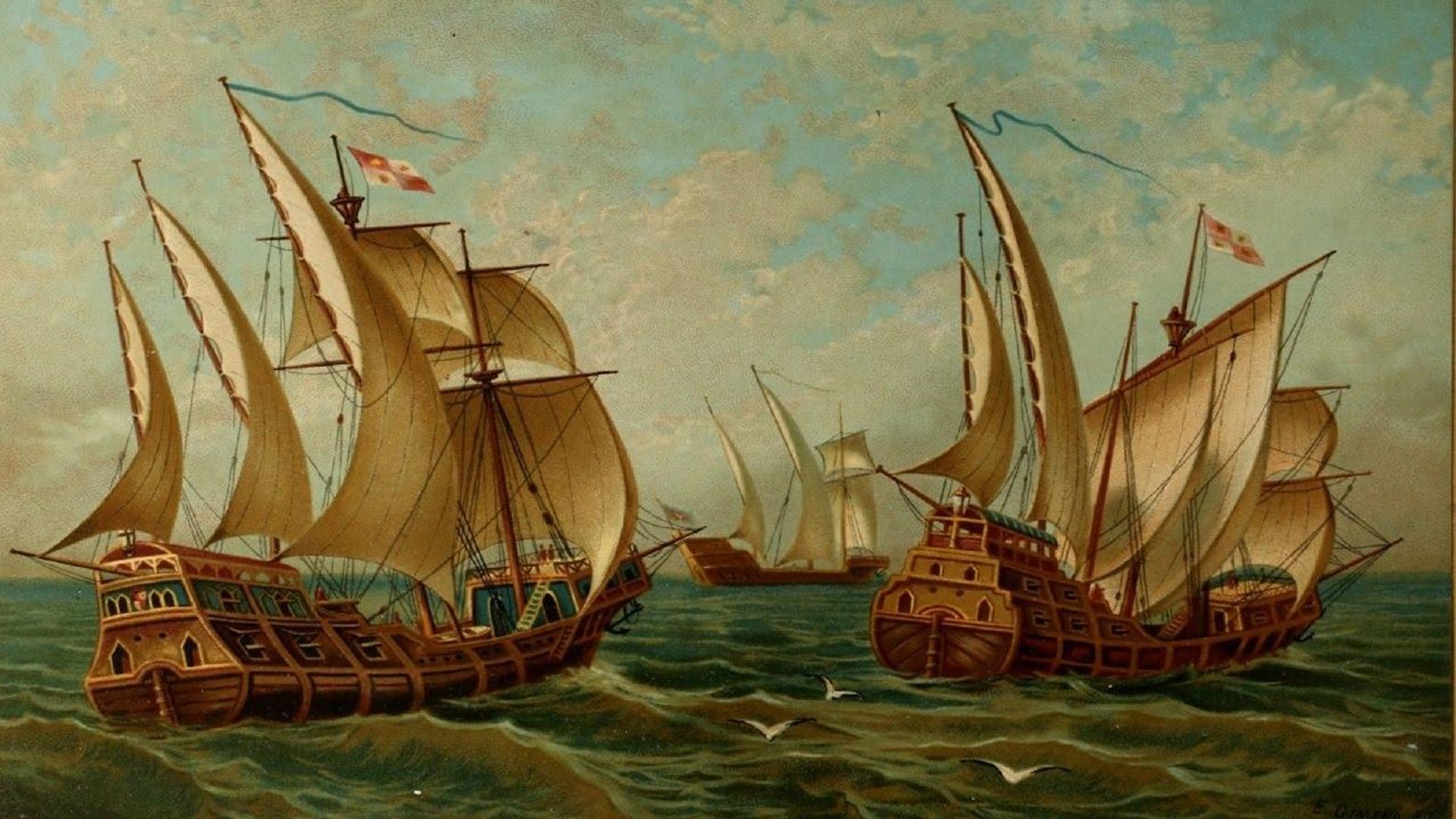 Columbus: The Lost Voyage background