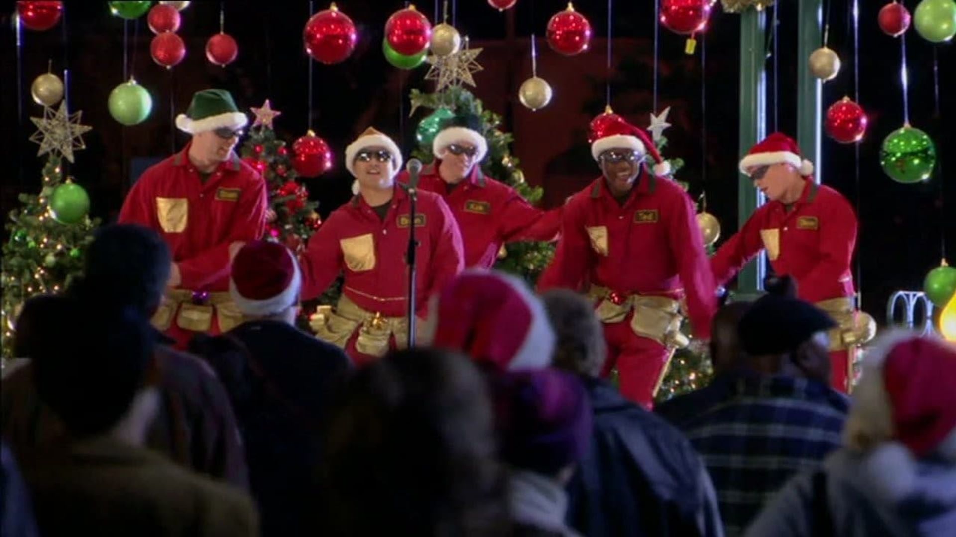 All She Wants for Christmas background