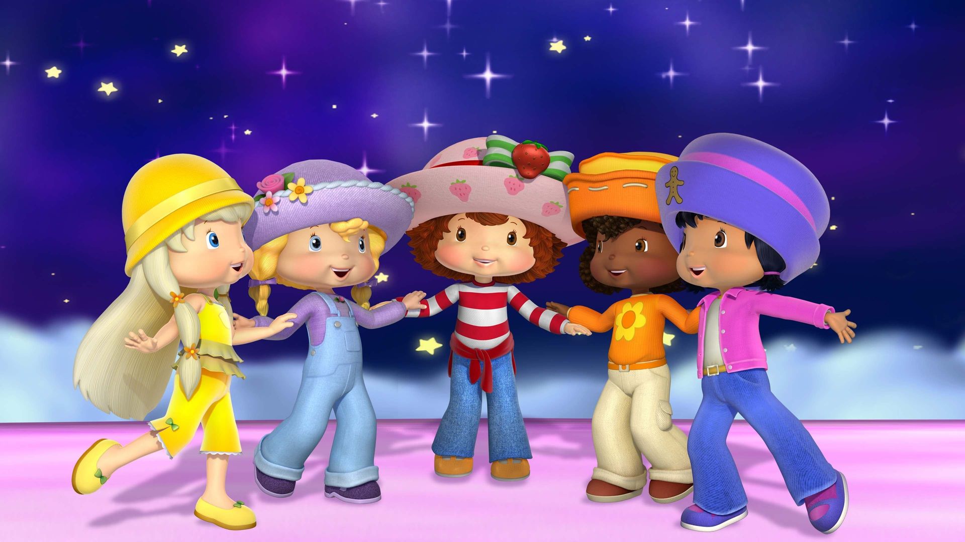Strawberry Shortcake: The Sweet Dreams Movie background
