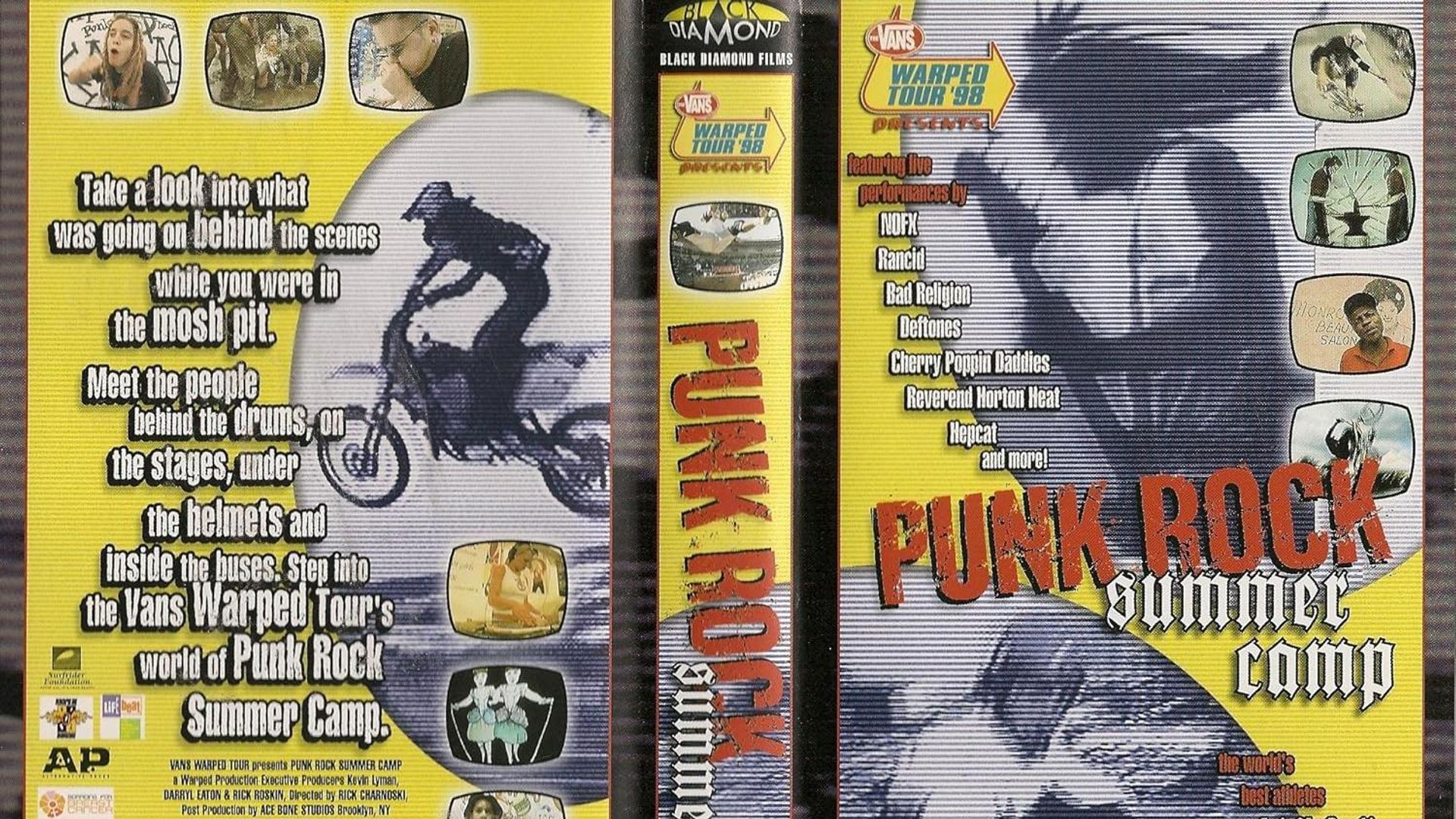 Punk Rock Summer Camp background
