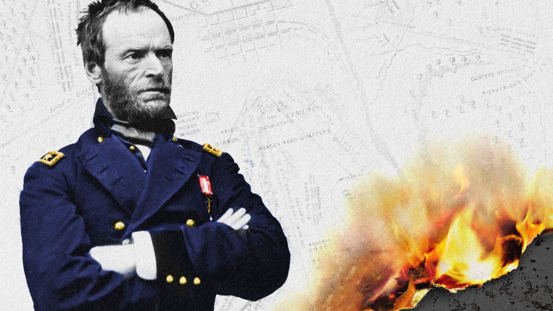 Sherman's March background