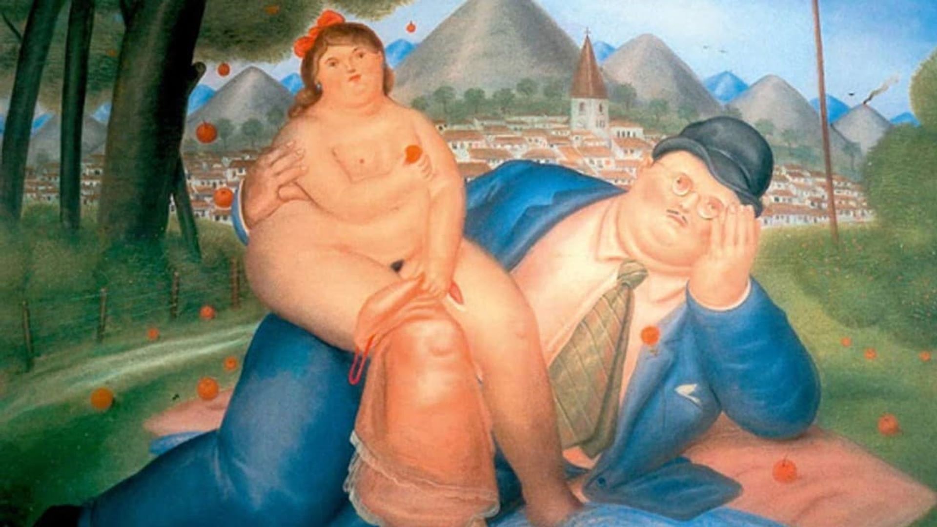 Botero Born in Medellin background