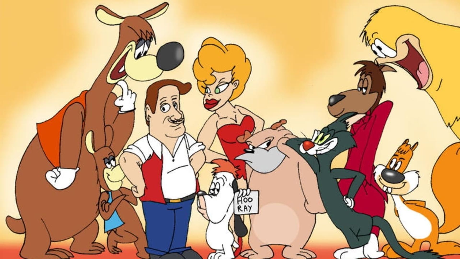 Tex Avery, the King of Cartoons background