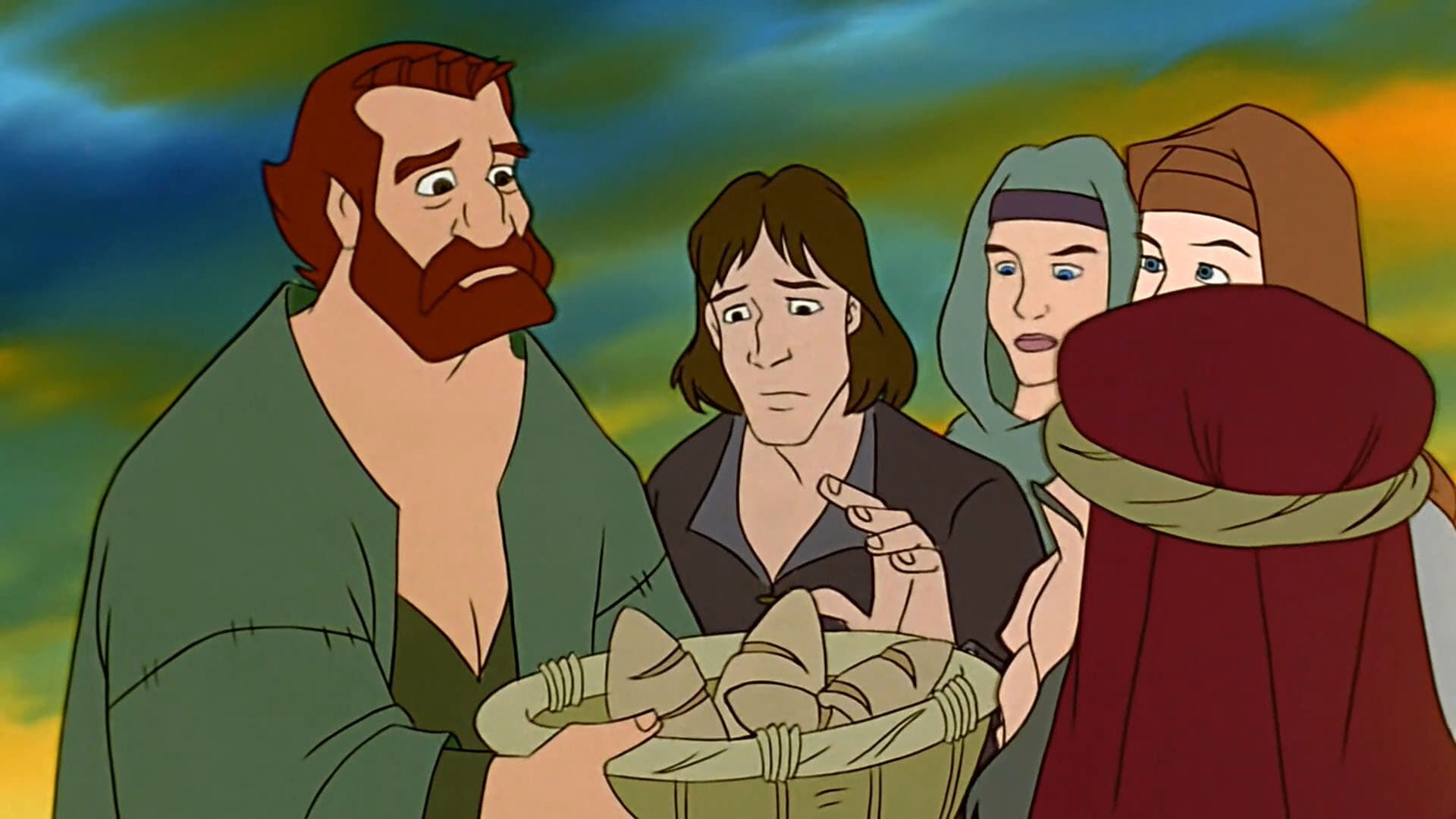 Animated Stories from the New Testament background