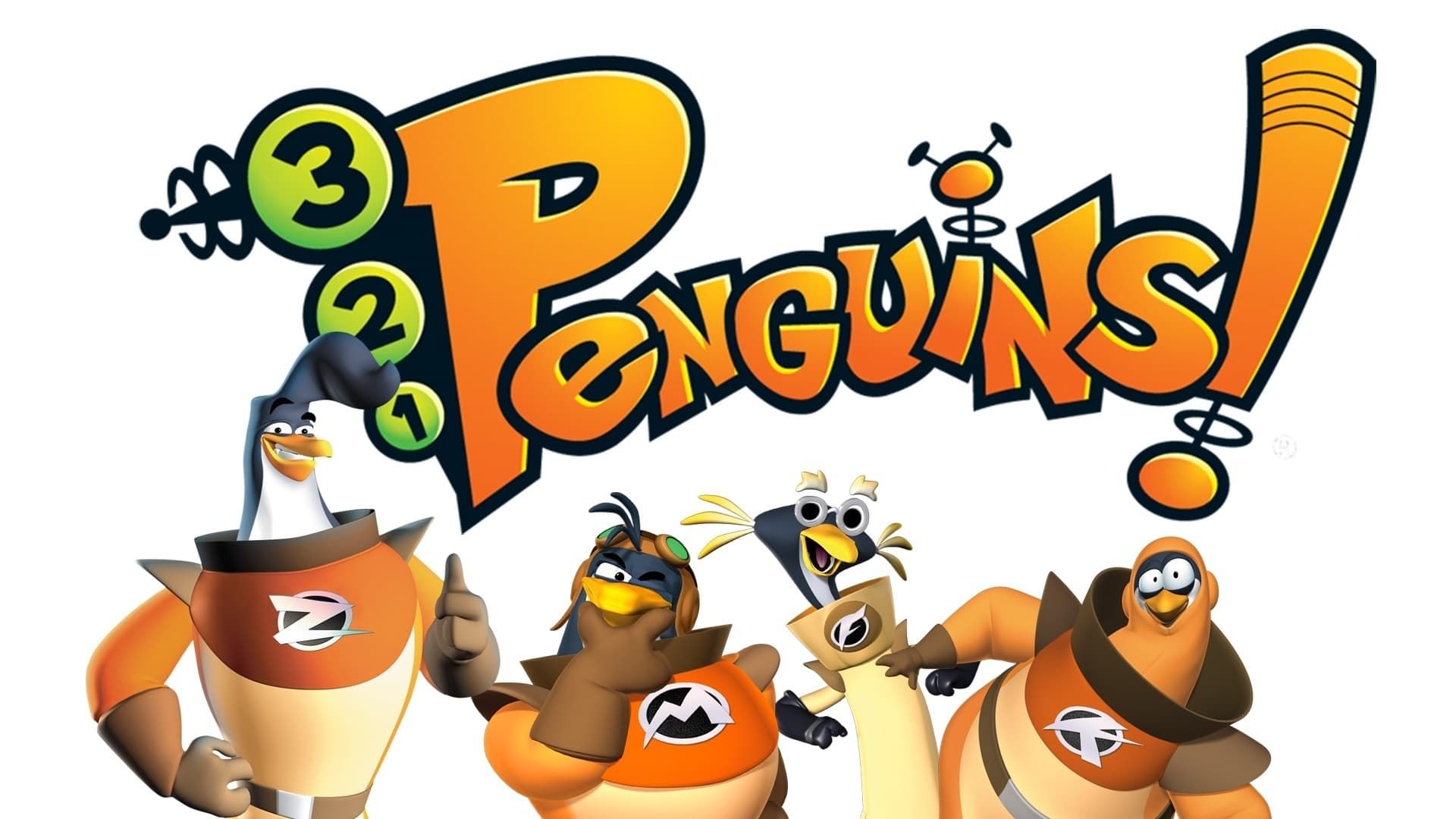 3-2-1 Penguins! Trouble on Planet Wait-Your-Turn background