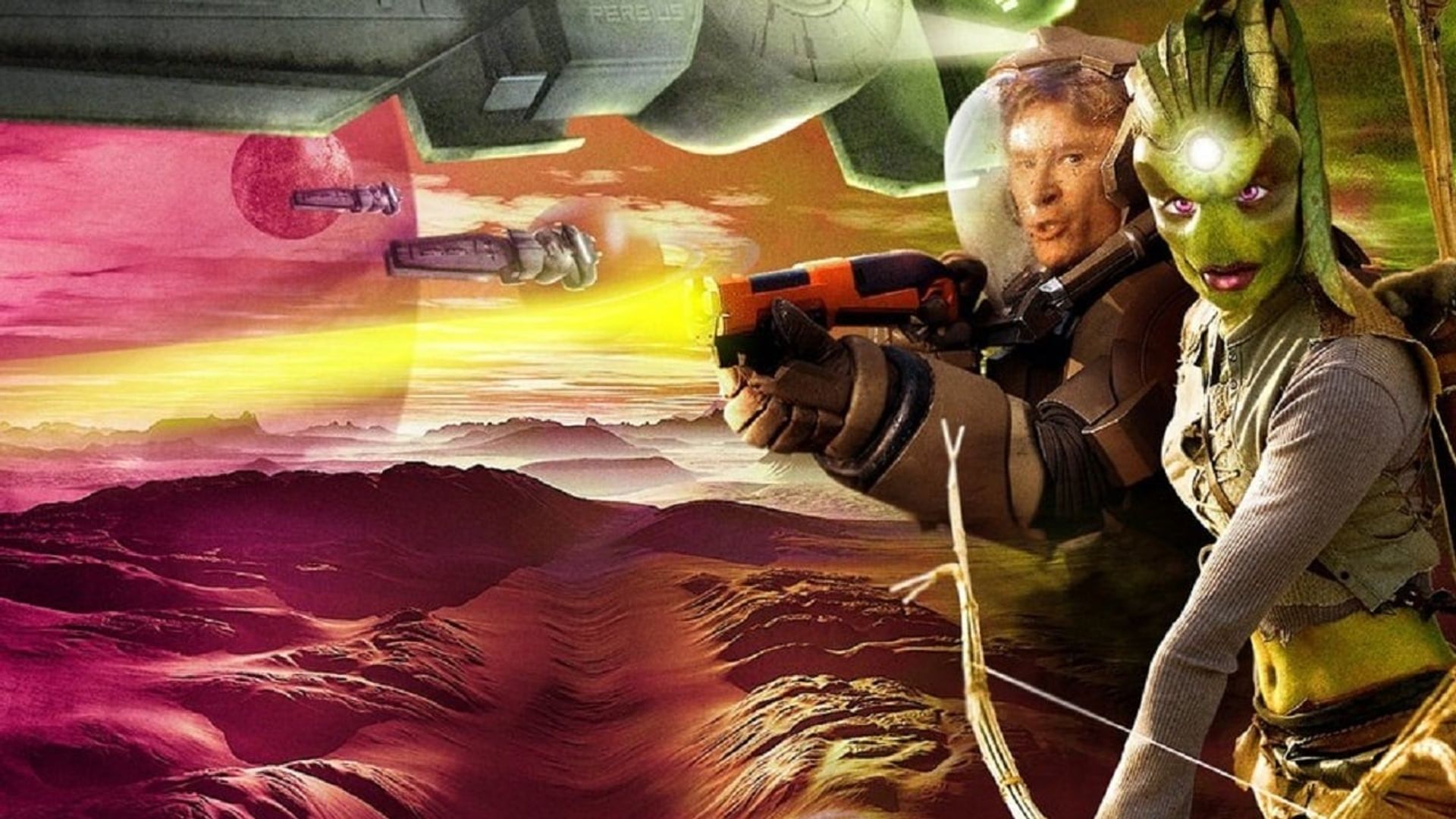 Battle Planet background