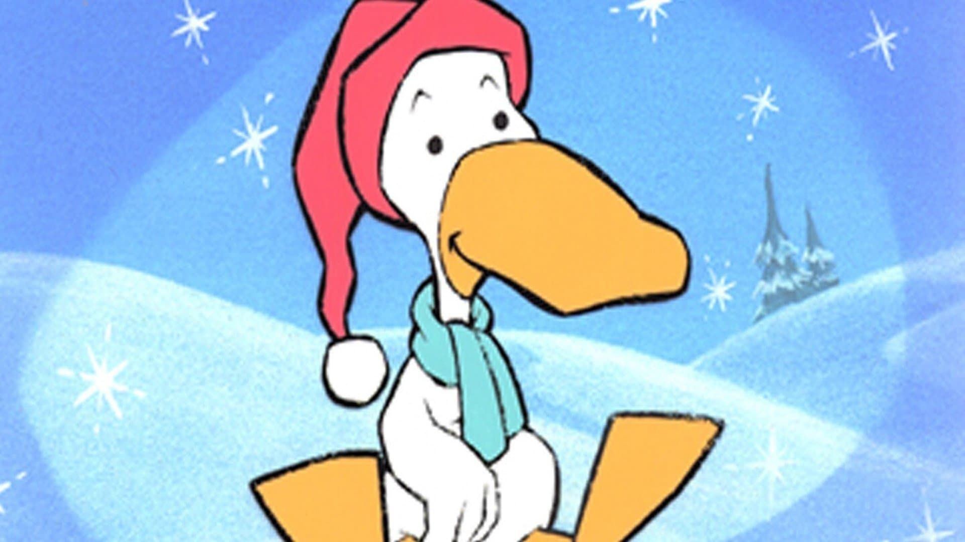 The Ugly Duckling's Christmas Wish background