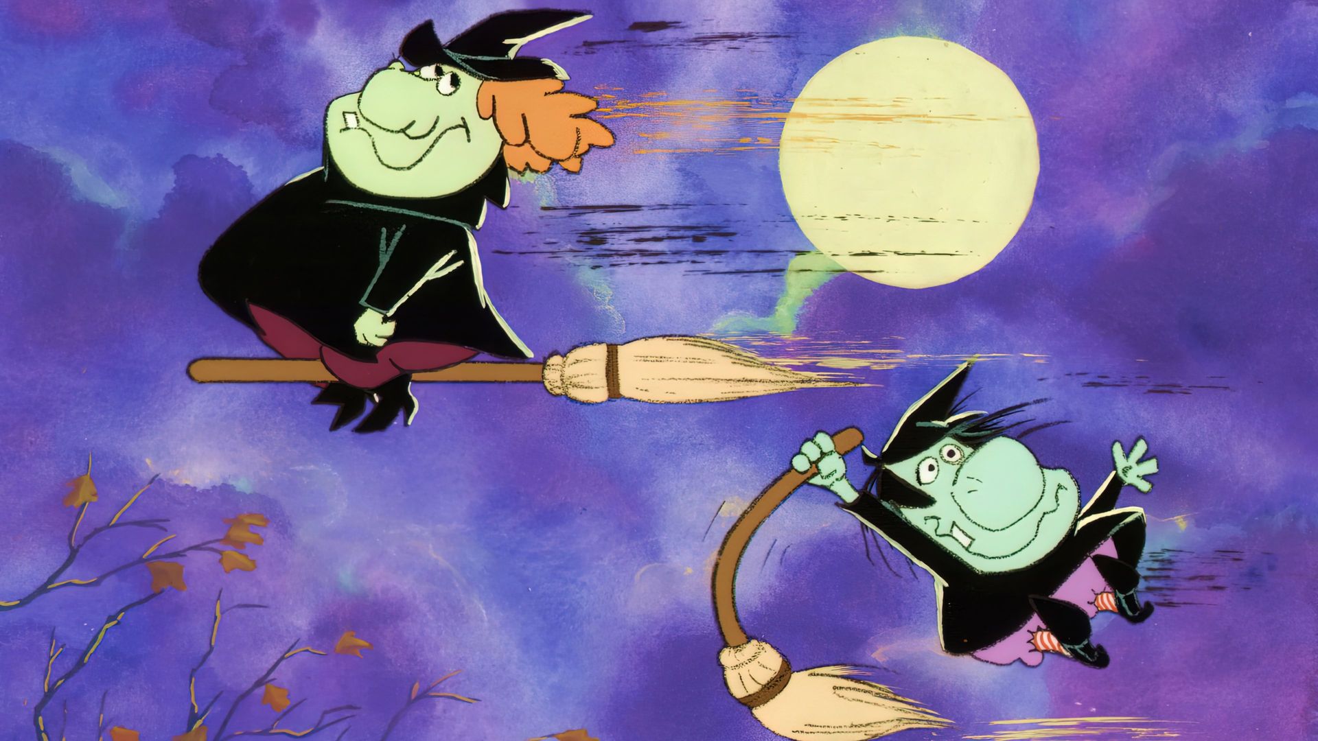 Witches in Stitches background