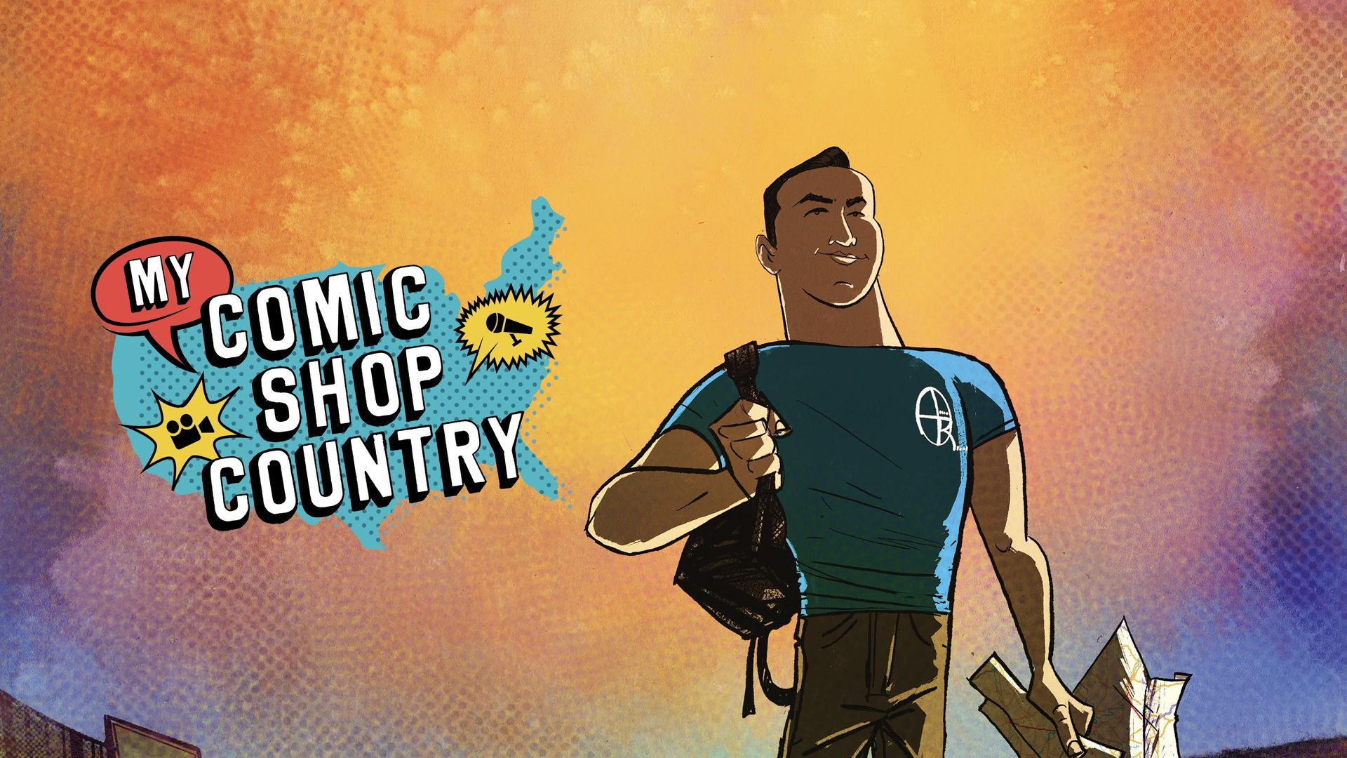 My Comic Shop Country background