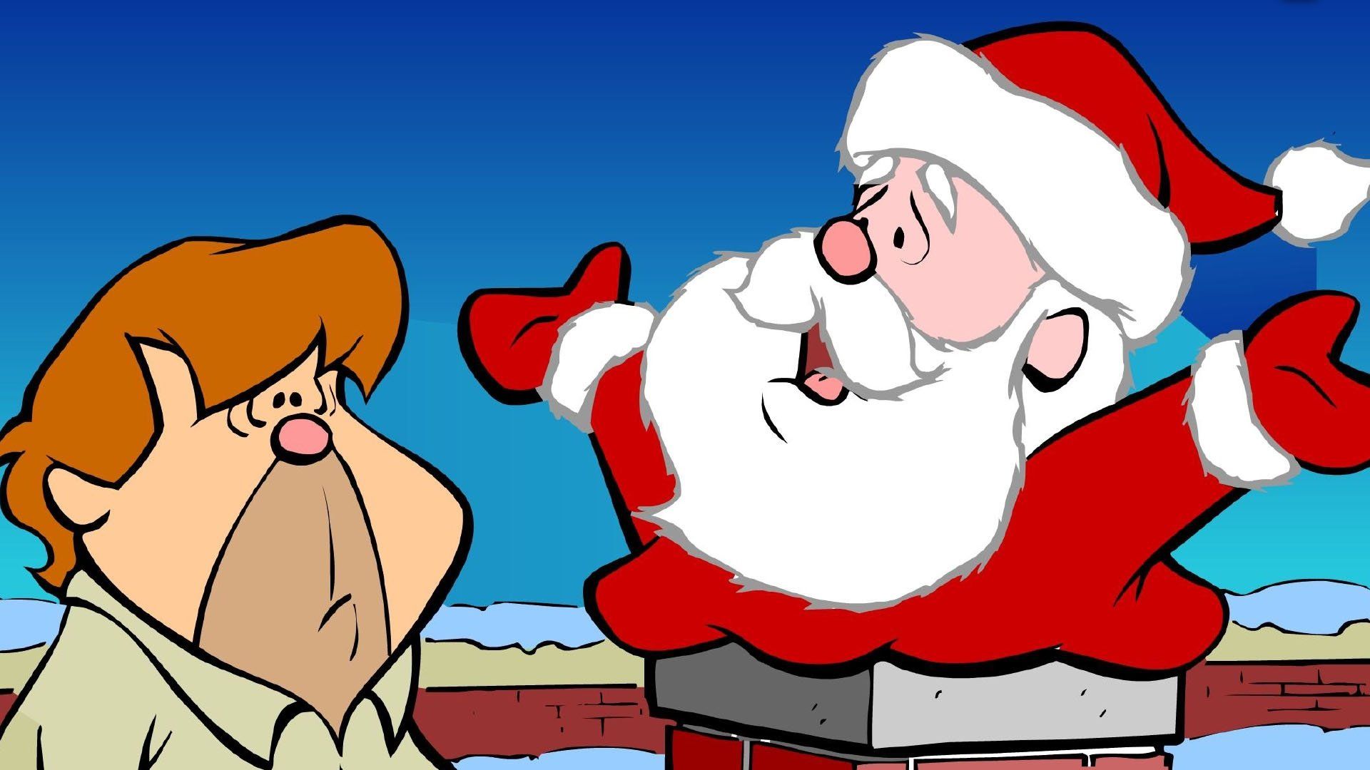 Up on the Housetop background