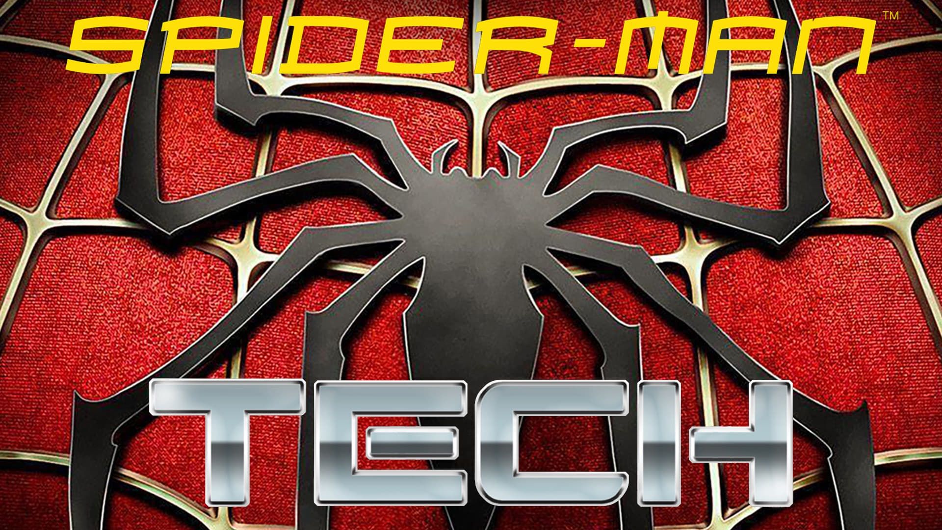 Spider-Man Tech background