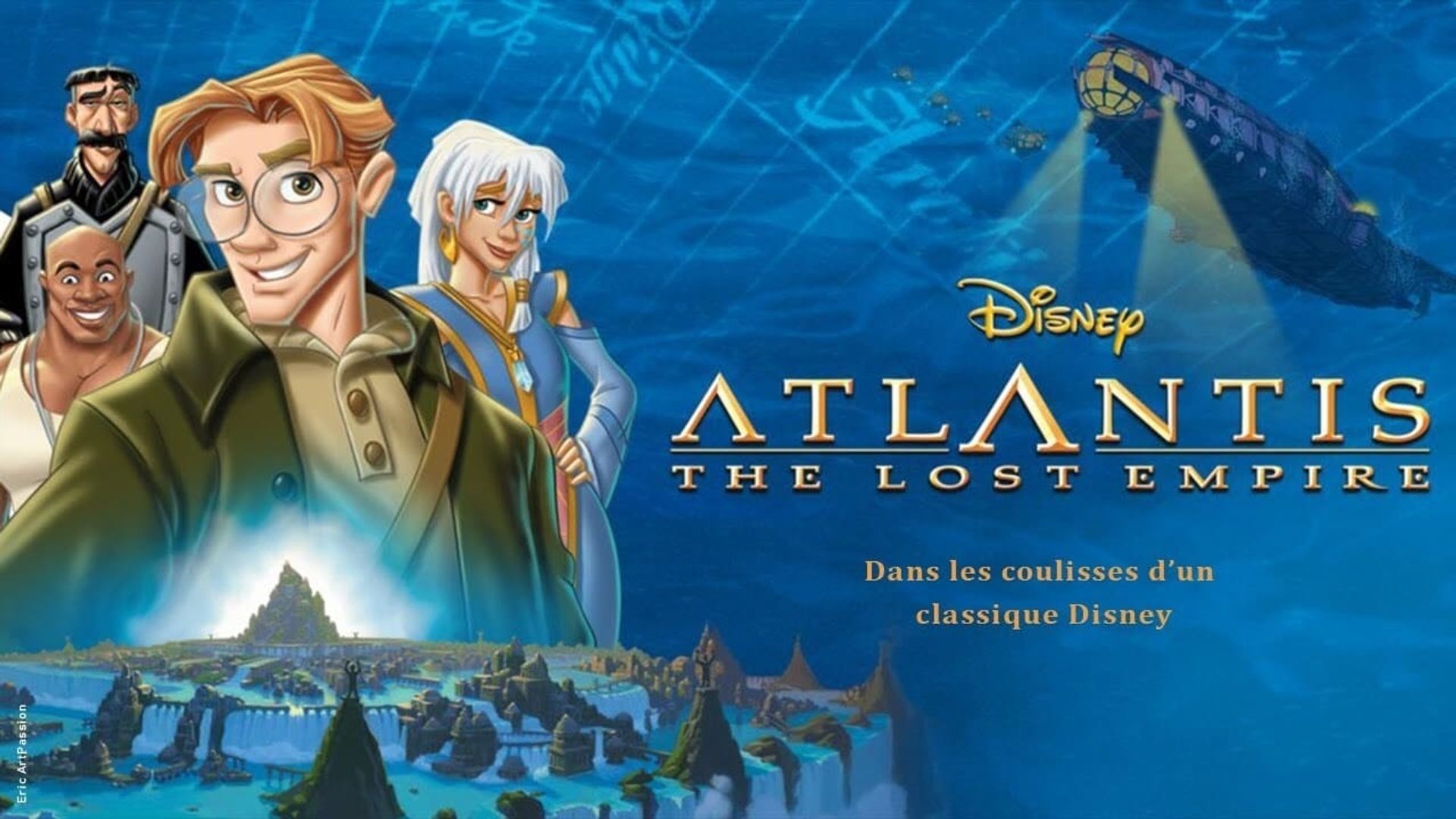 The Making of 'Atlantis: The Lost Empire' background