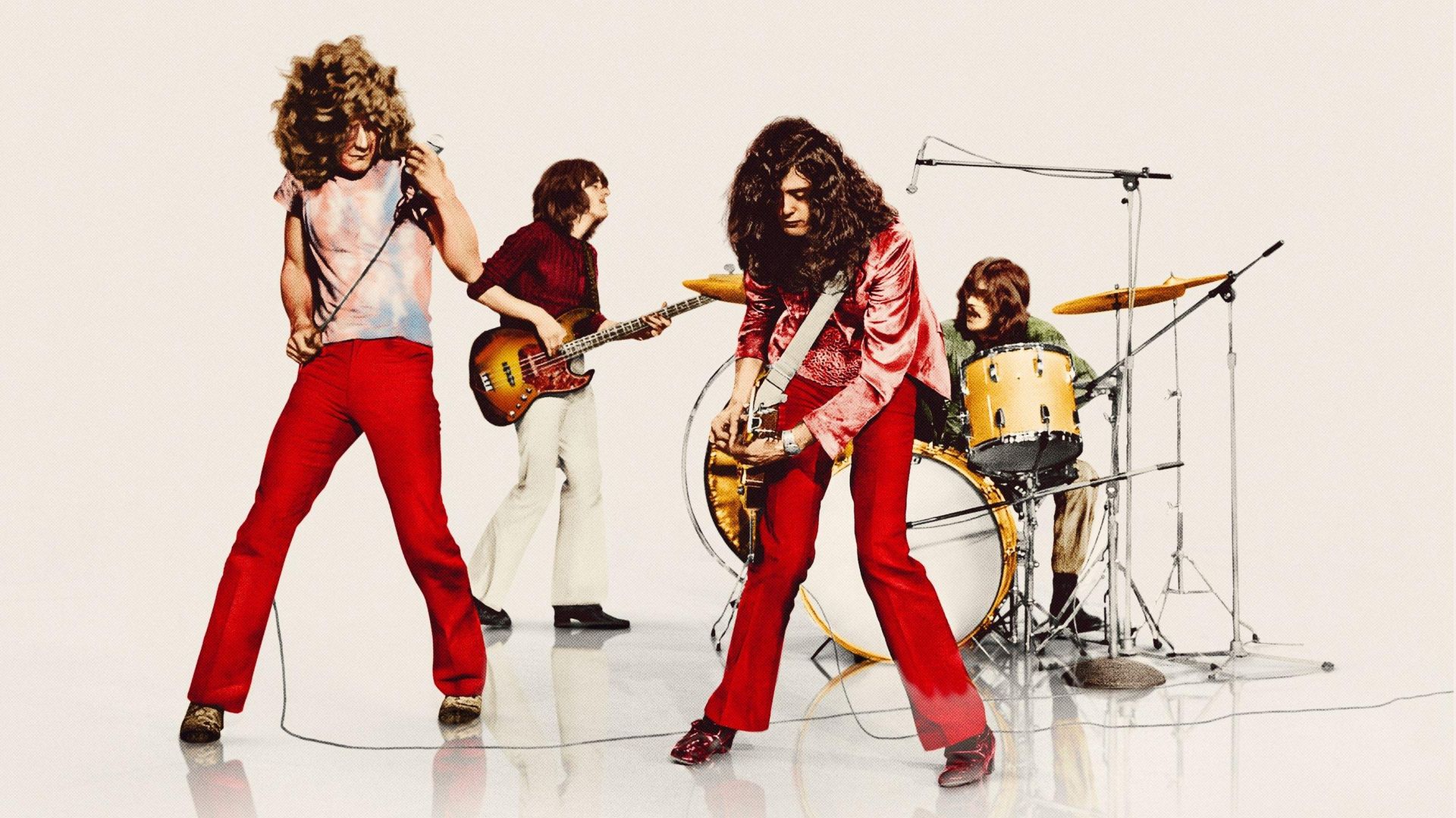 Becoming Led Zeppelin background
