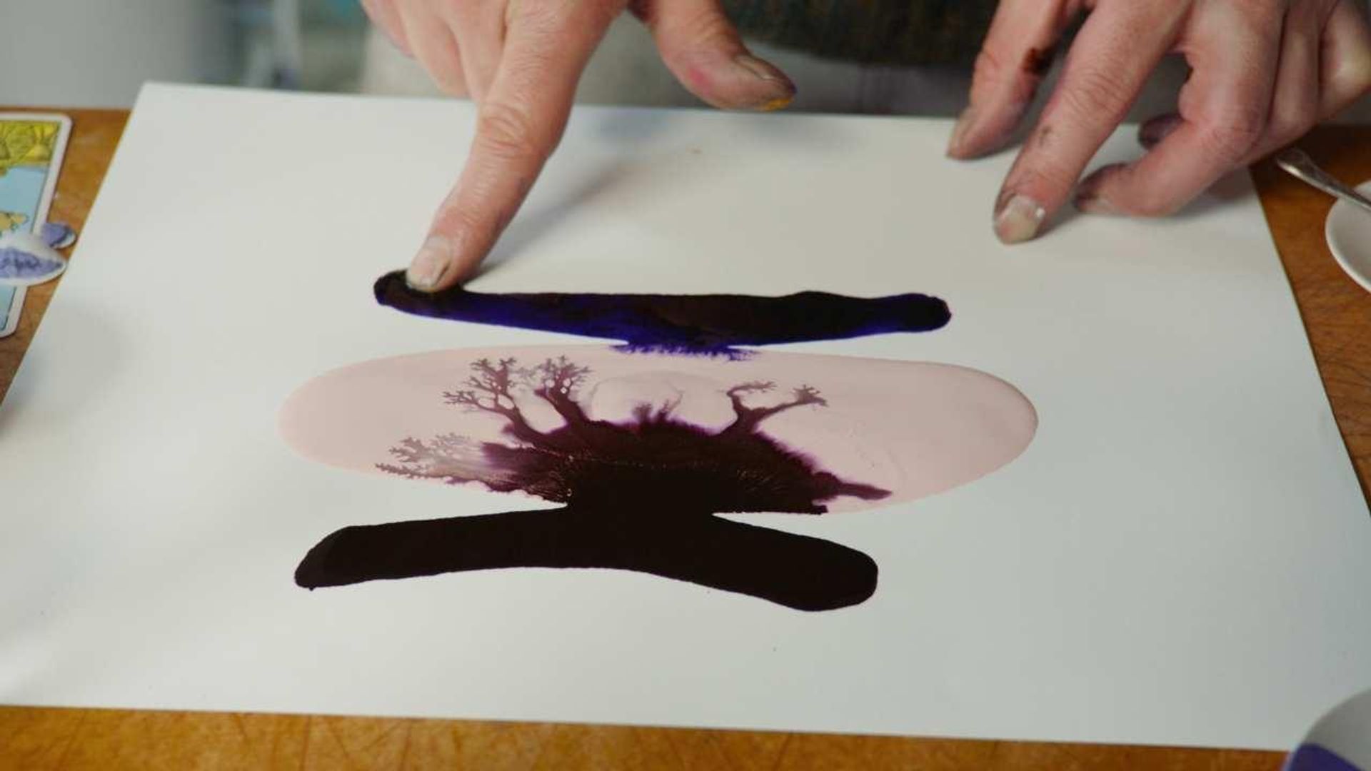 The Colour Of Ink background