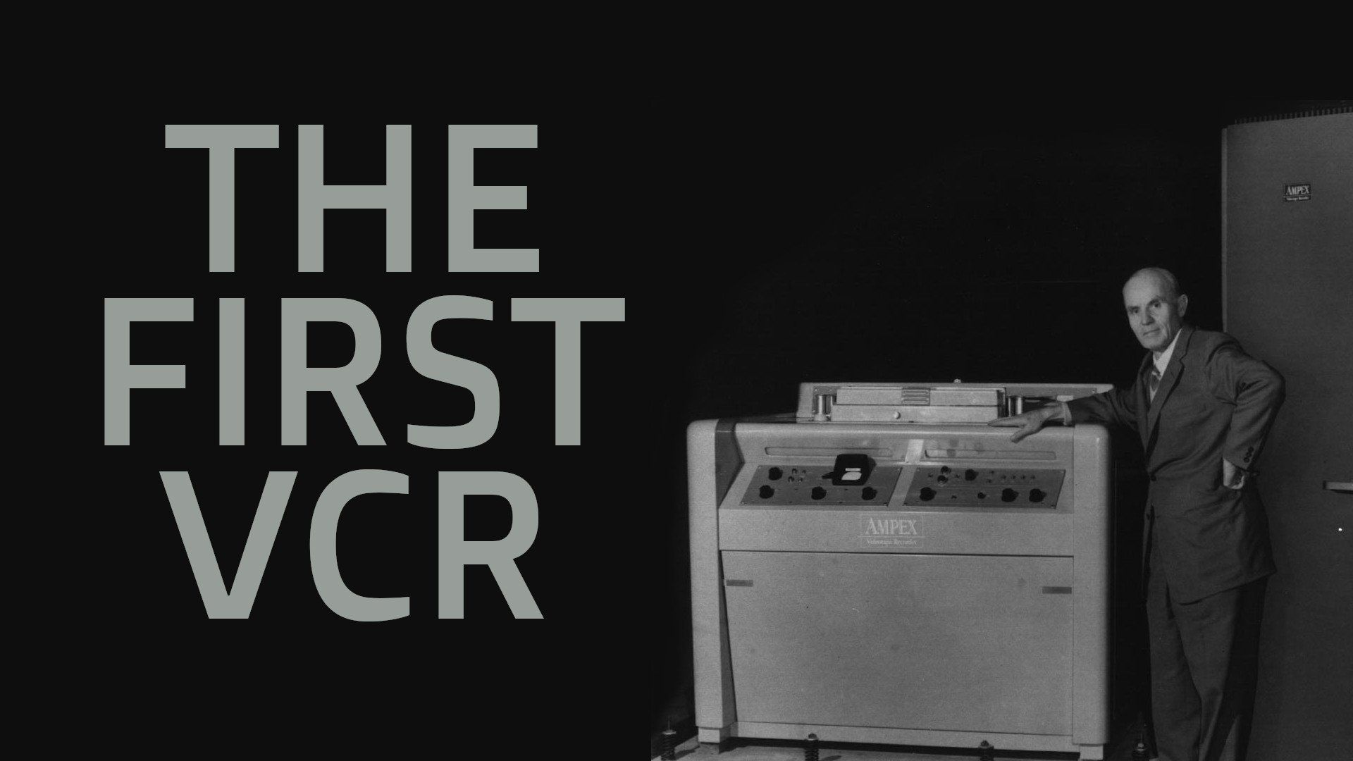 The First VCR background