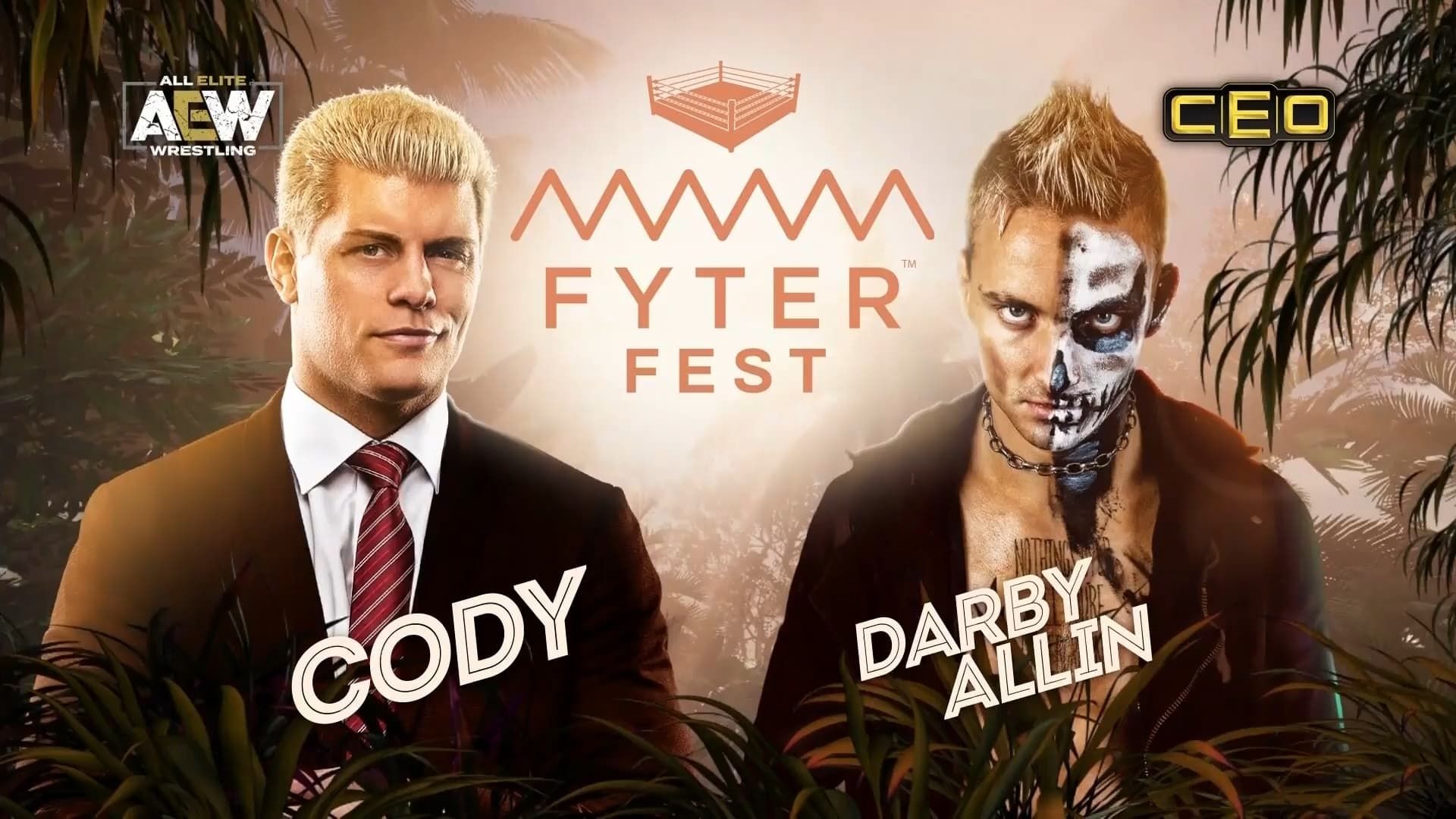 All Elite Wrestling: Fyter Fest background