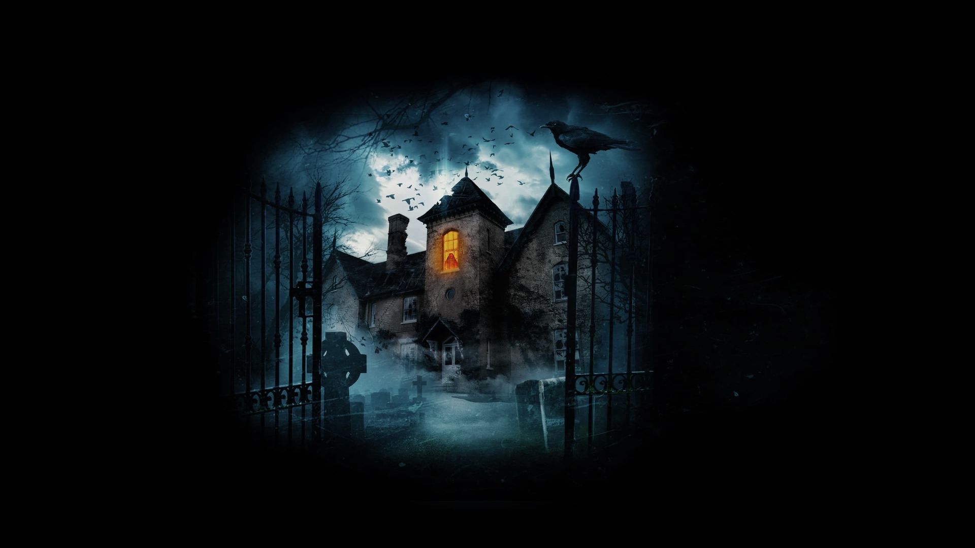 The Ghosts of Borley Rectory background