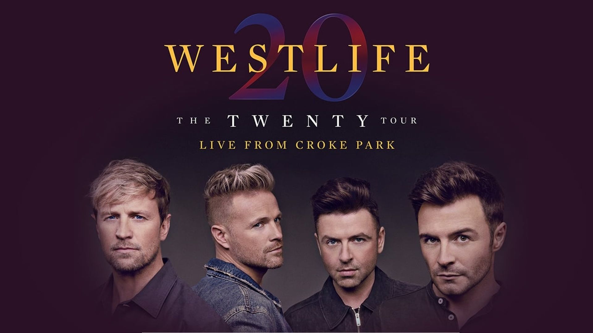 Westlife - The Twenty Tour Live background