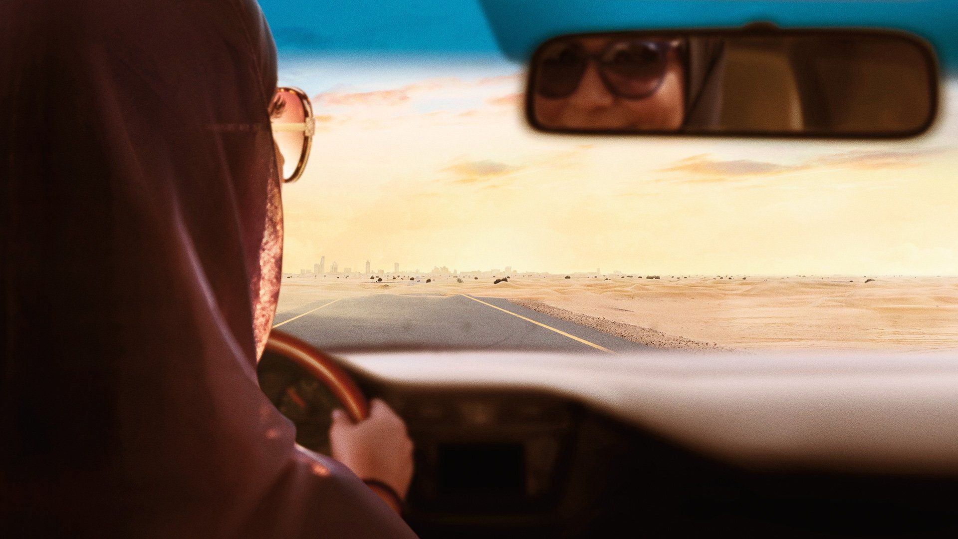Saudi Women's Driving School background