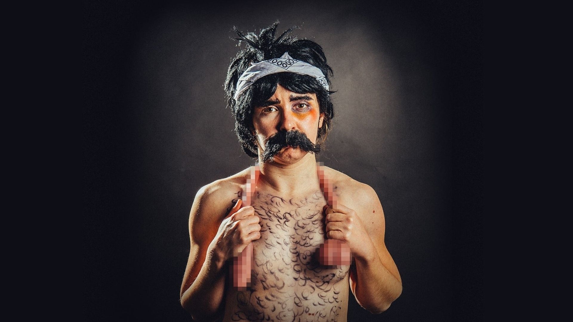 Natalie Palamides: Nate - A One Man Show background