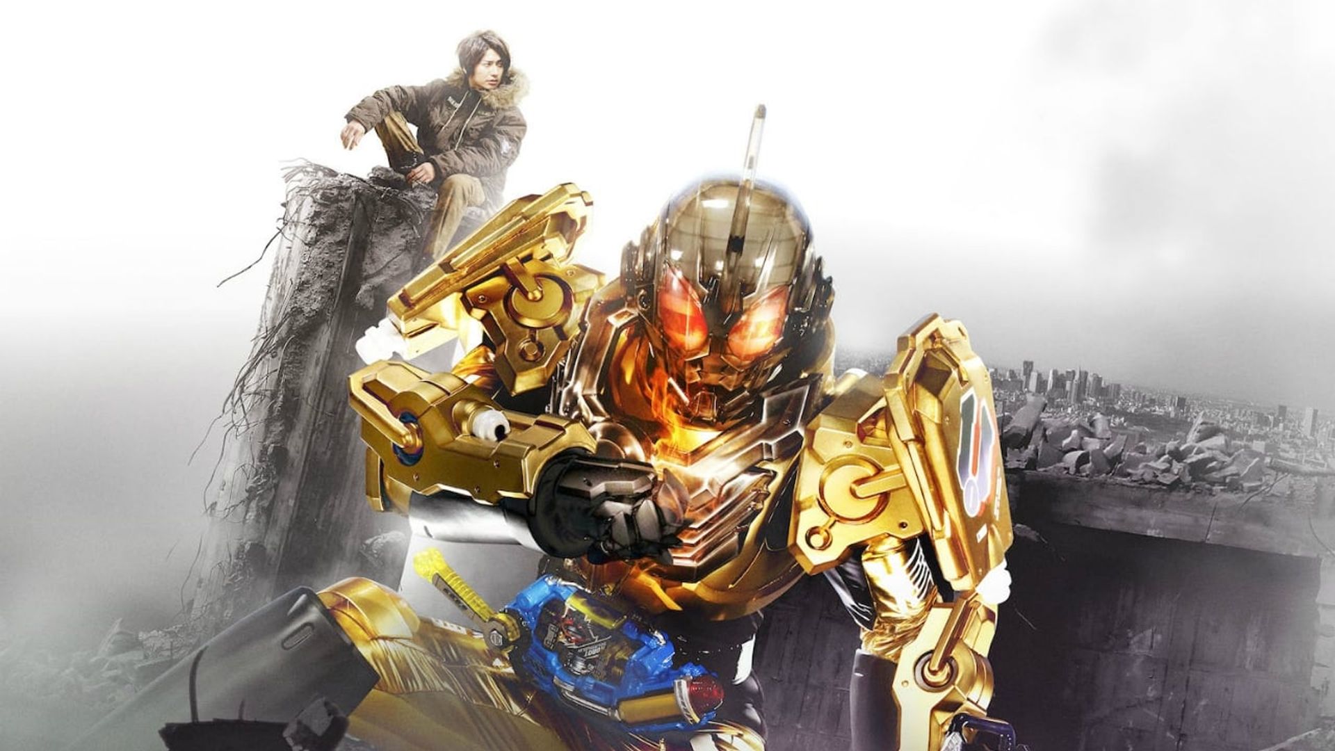 Kamen Rider Build New World: Kamen Rider Grease background