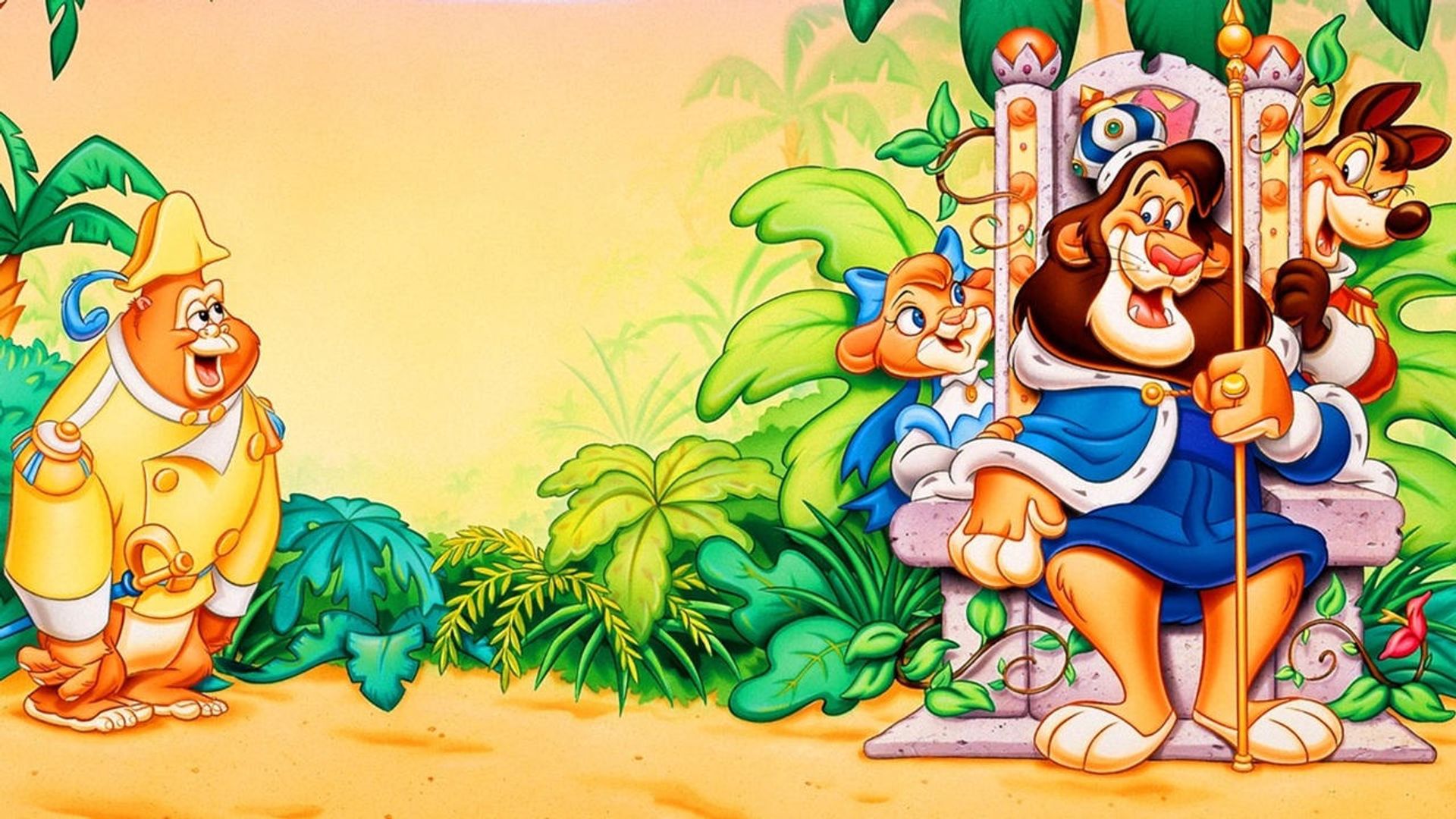 The Jungle King background