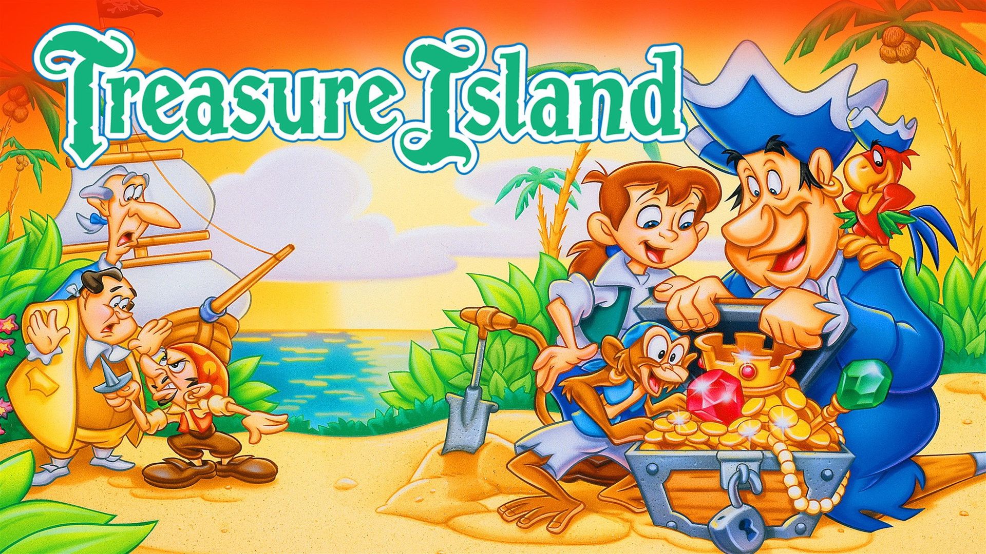 Treasure Island background